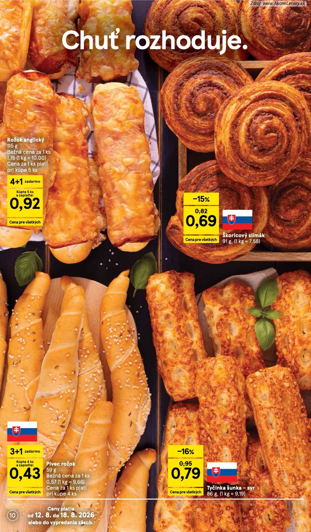 Leták Tesco (12. 8. - 18. 8. 2026) - strana 10 z 34