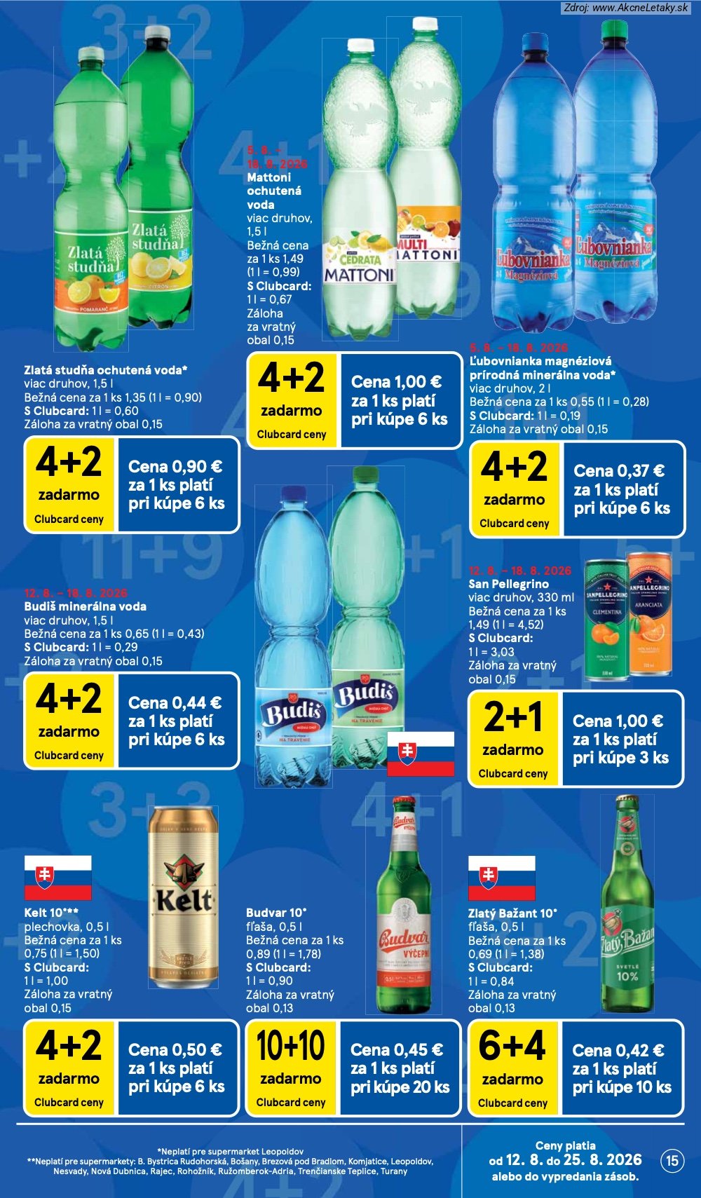 Leták Tesco (12. 8. - 18. 8. 2026) - strana 15 z 34