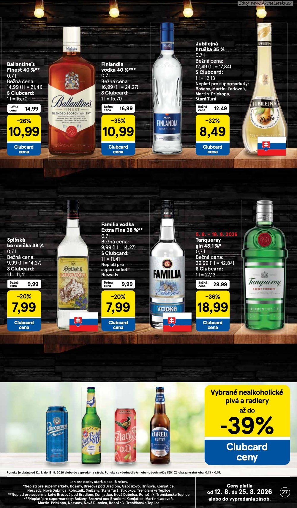 Leták Tesco (12. 8. - 18. 8. 2026) - strana 27 z 34