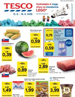 Leták Tesco