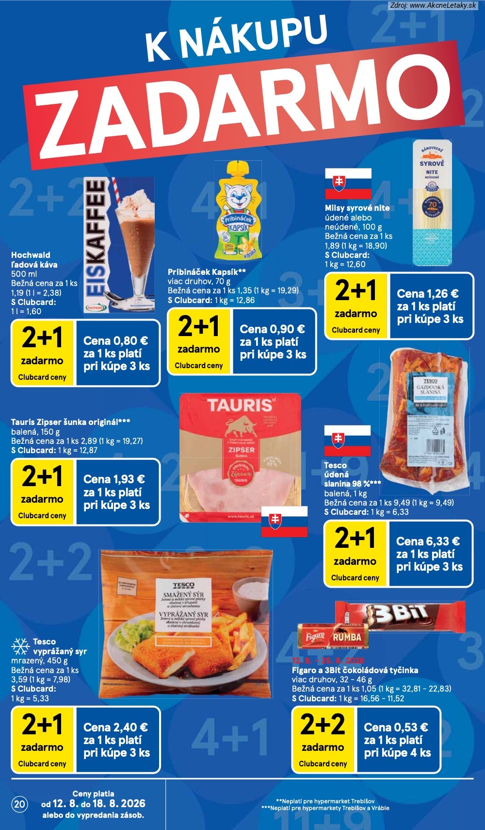 Leták Tesco (12. 8. - 18. 8. 2026) - strana 20 z 54