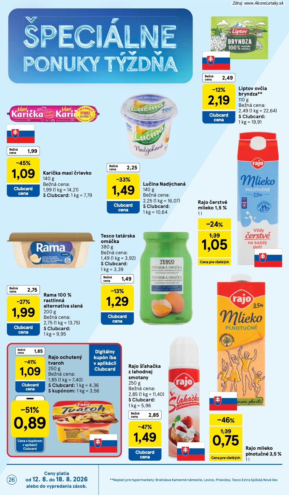 Leták Tesco - strana 26