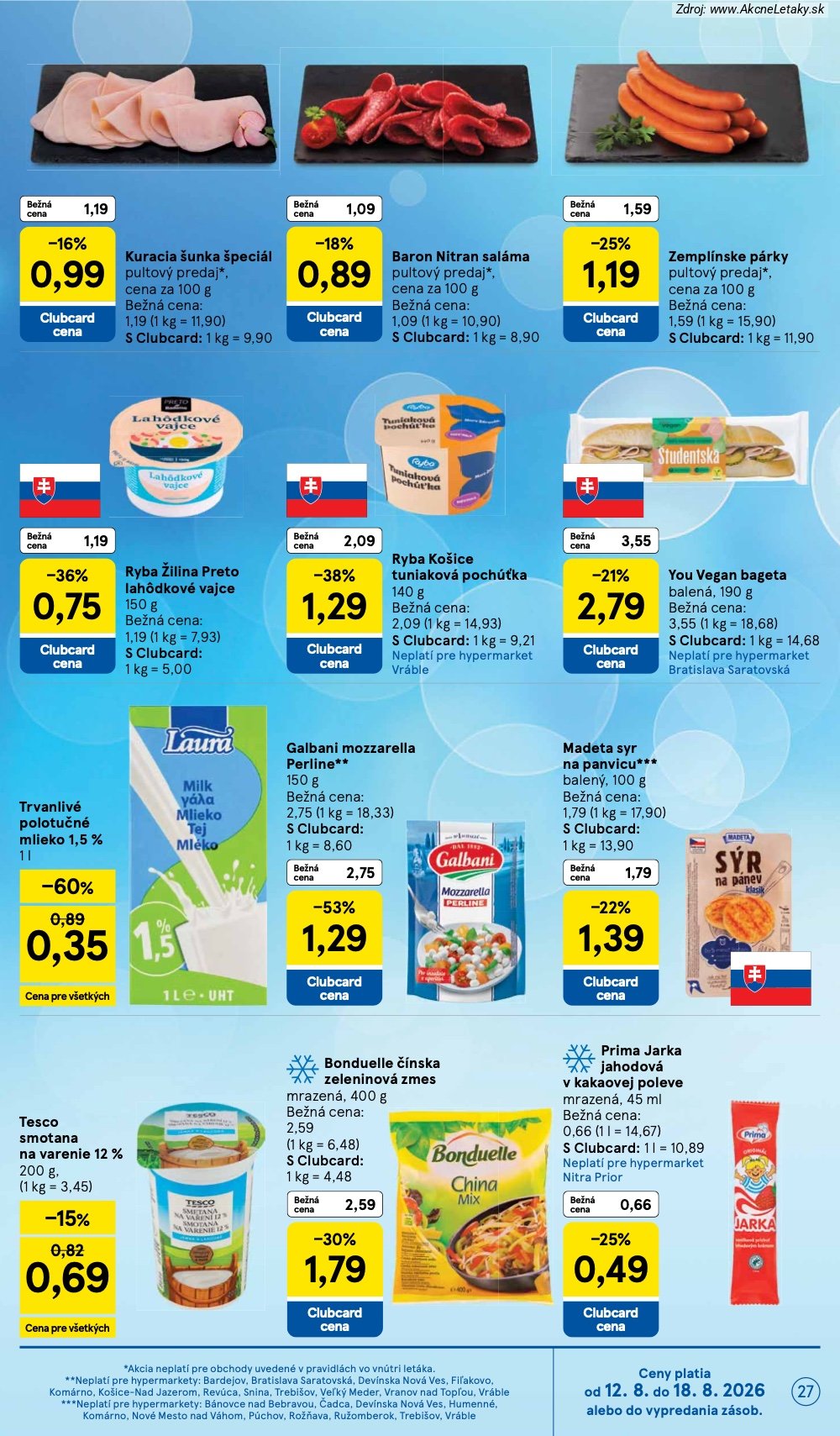 Leták Tesco - strana 27