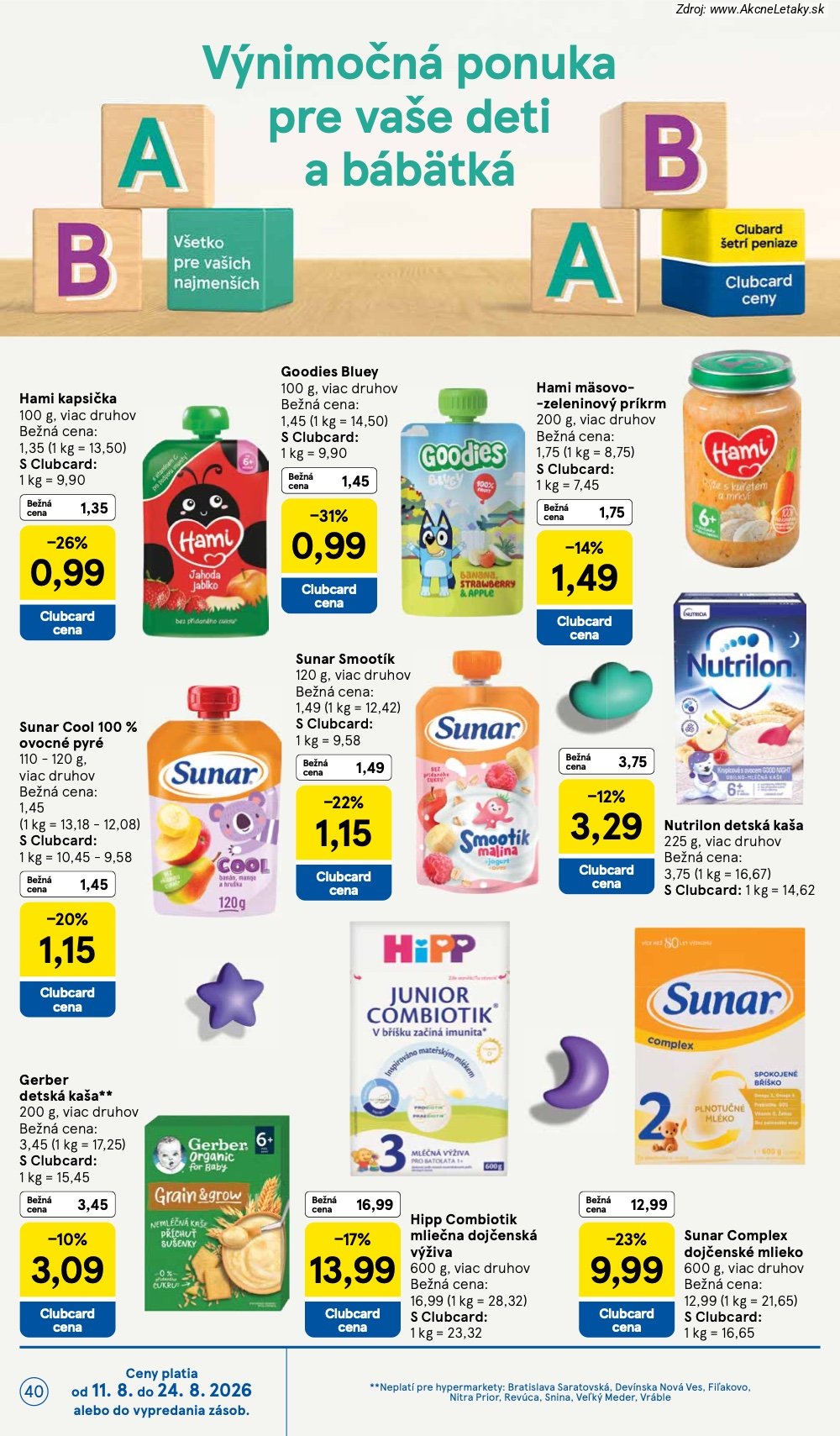 Leták Tesco - strana 40