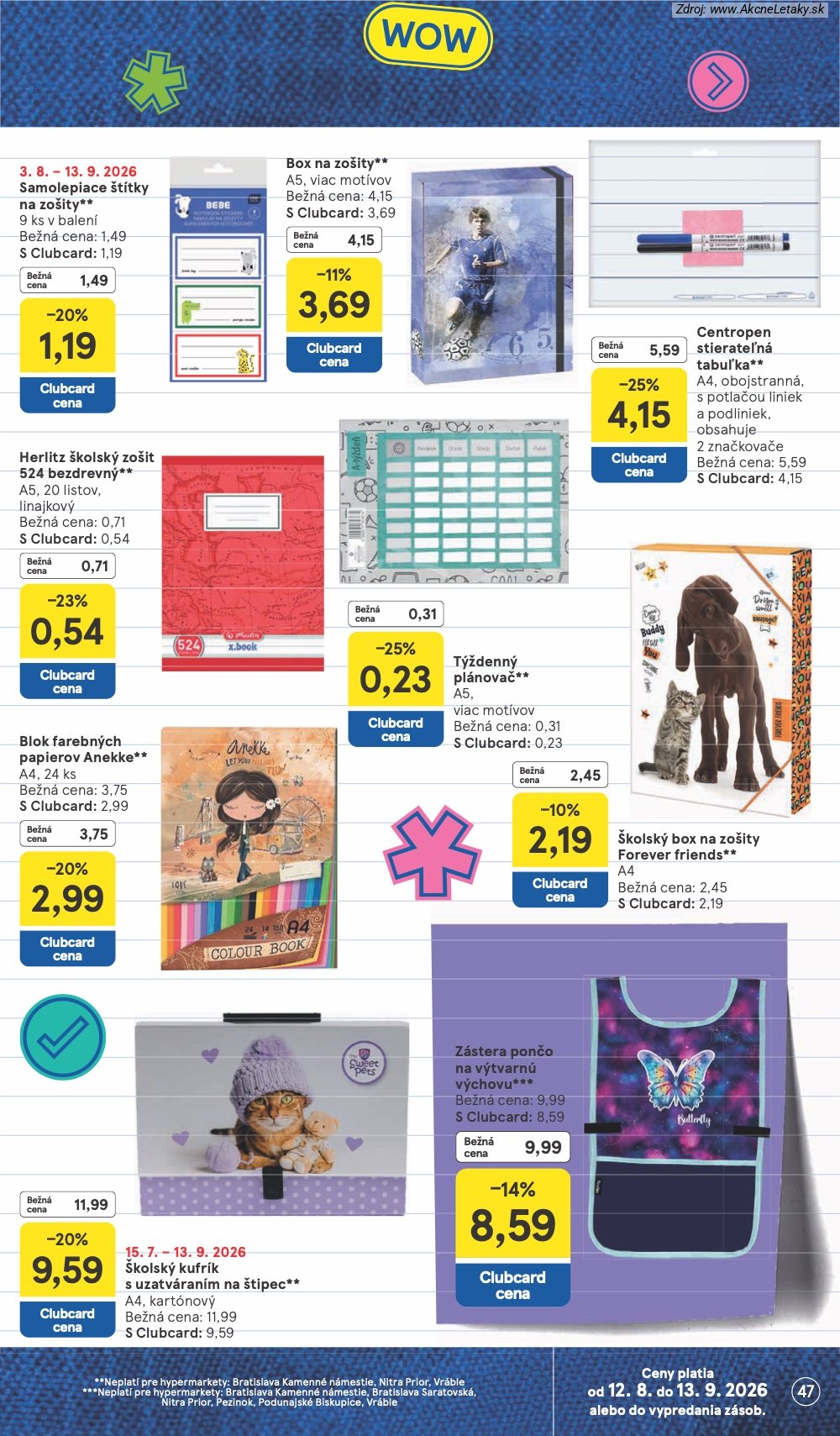 Leták Tesco - strana 47
