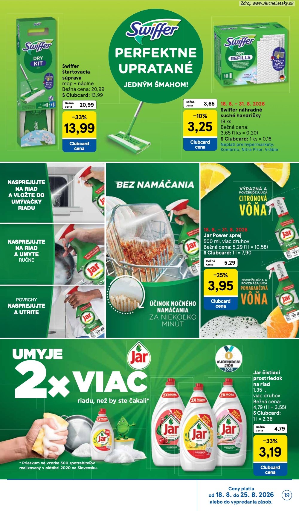 Leták Tesco (19. 8. - 25. 8. 2026) - strana 19 z 50