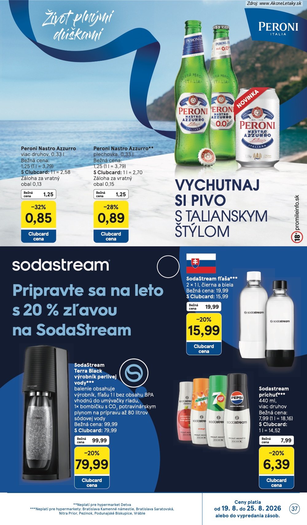Leták Tesco (19. 8. - 25. 8. 2026) - strana 37 z 50