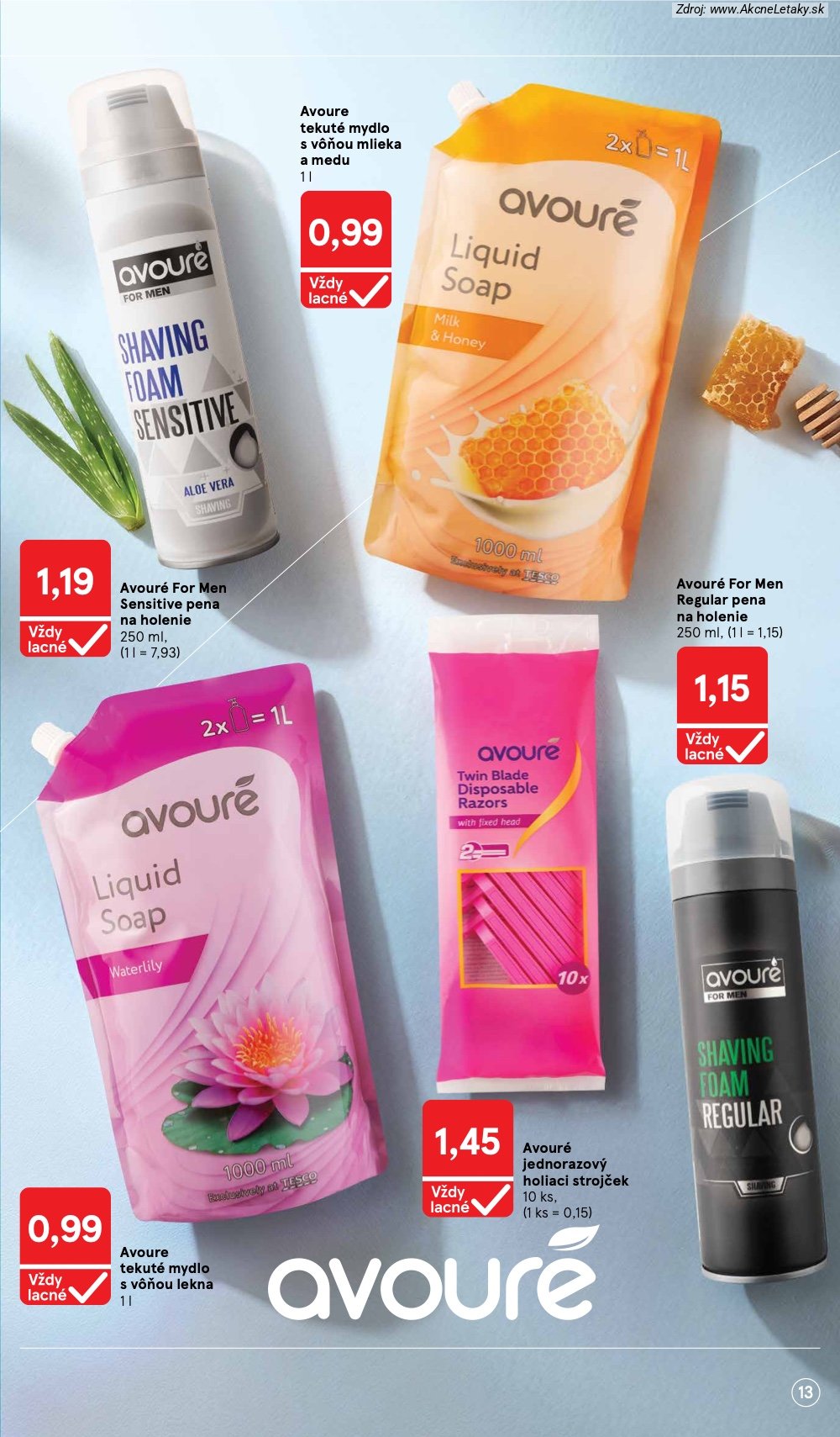 Leták Tesco (24. 8. - 20. 9. 2026) - strana 13 z 17