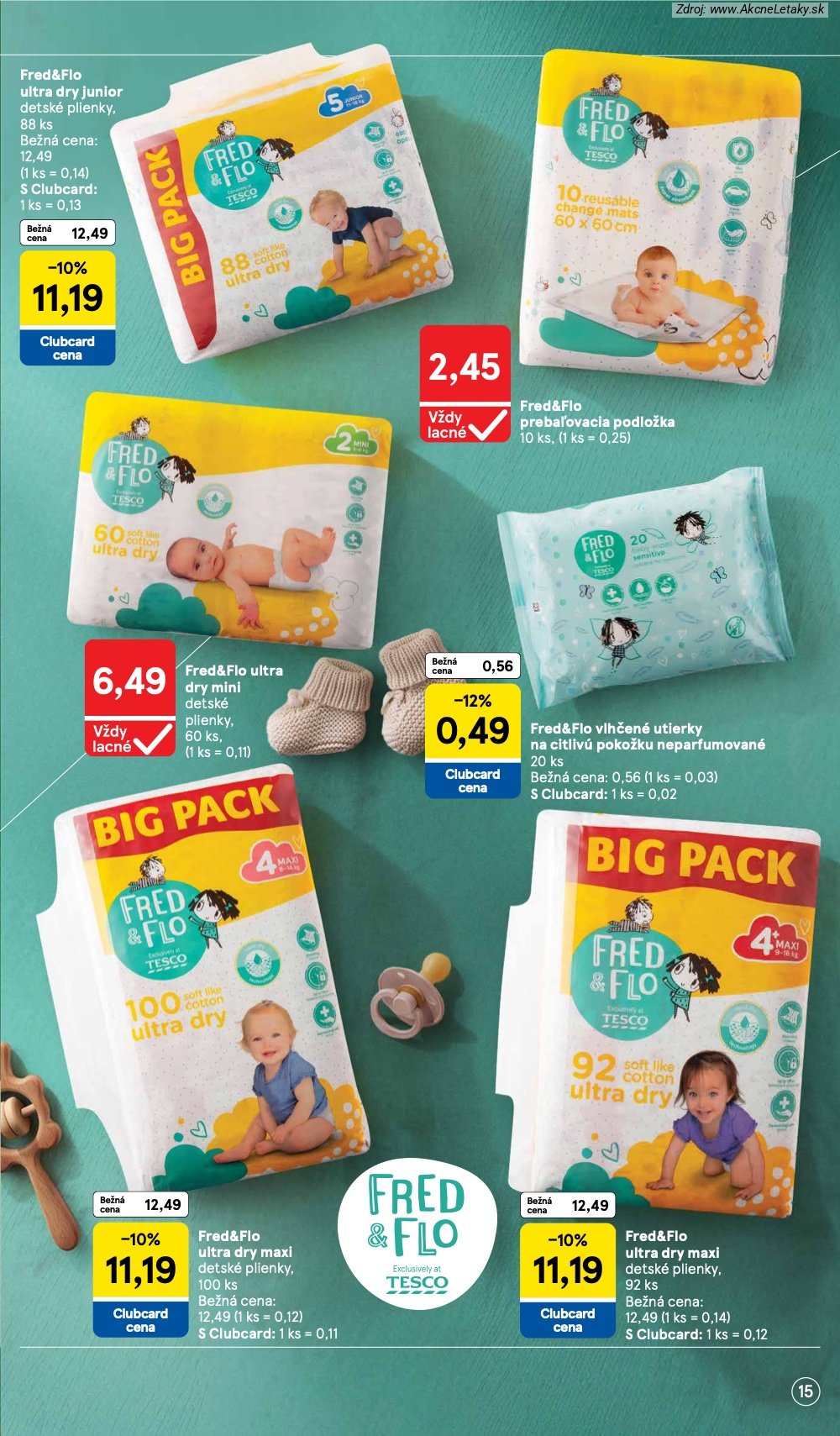 Leták Tesco (24. 8. - 20. 9. 2026) - strana 15 z 17