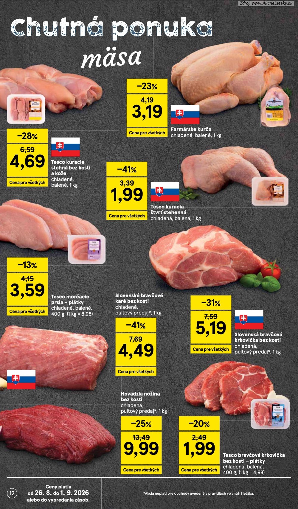 Leták Tesco - strana 12