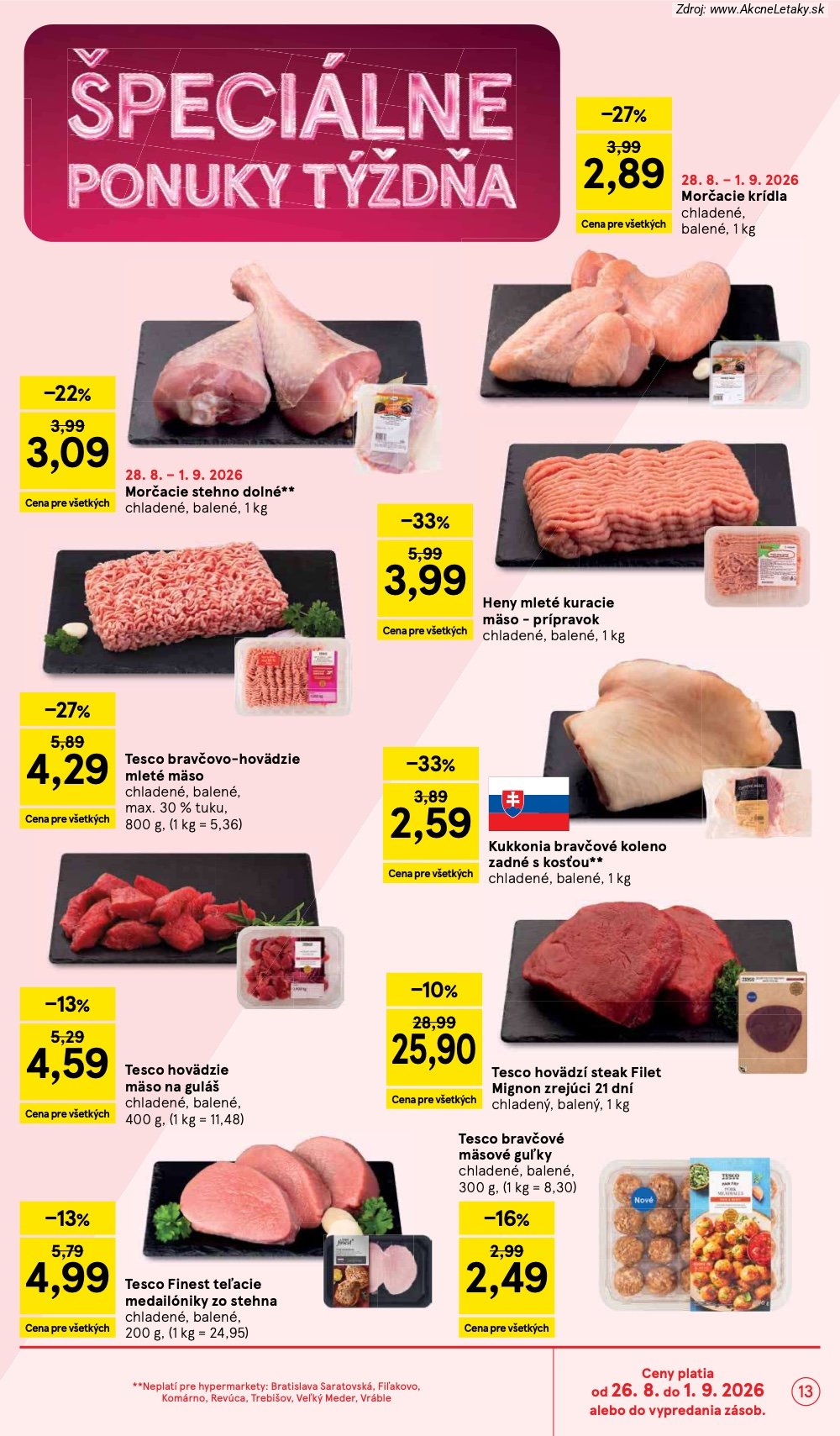 Leták Tesco - strana 13