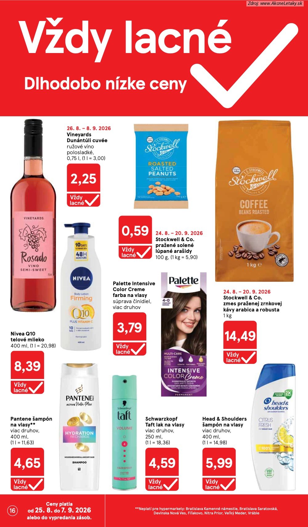 Leták Tesco (26. 8. - 1. 9. 2026) - strana 16 z 58