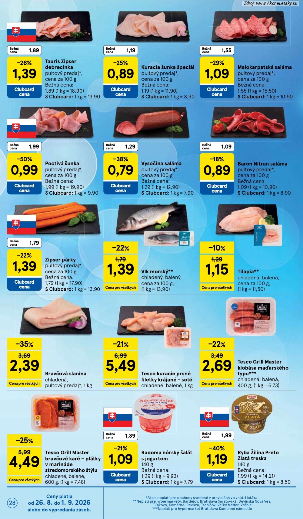 Leták Tesco - strana 28