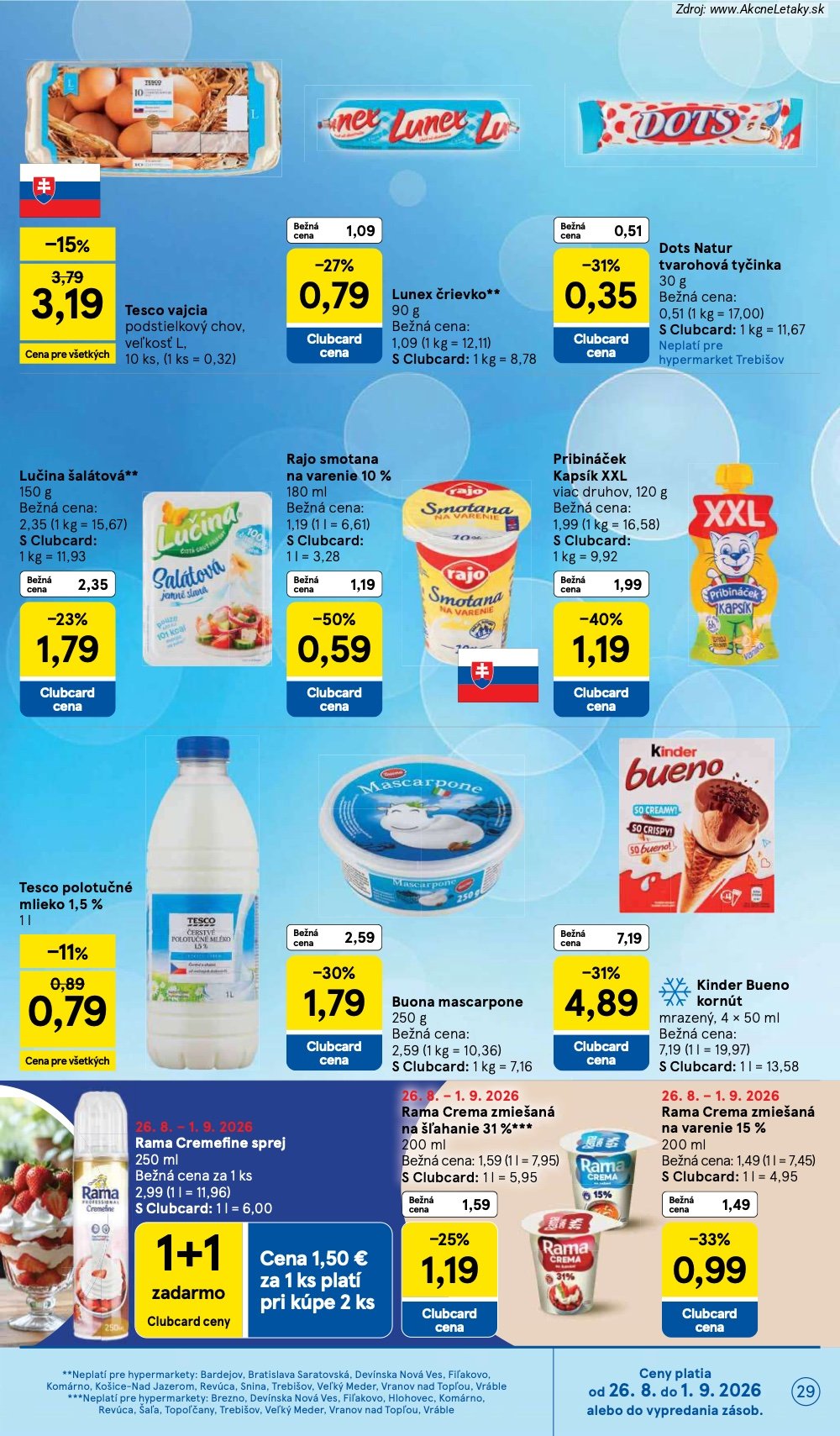 Leták Tesco - strana 29