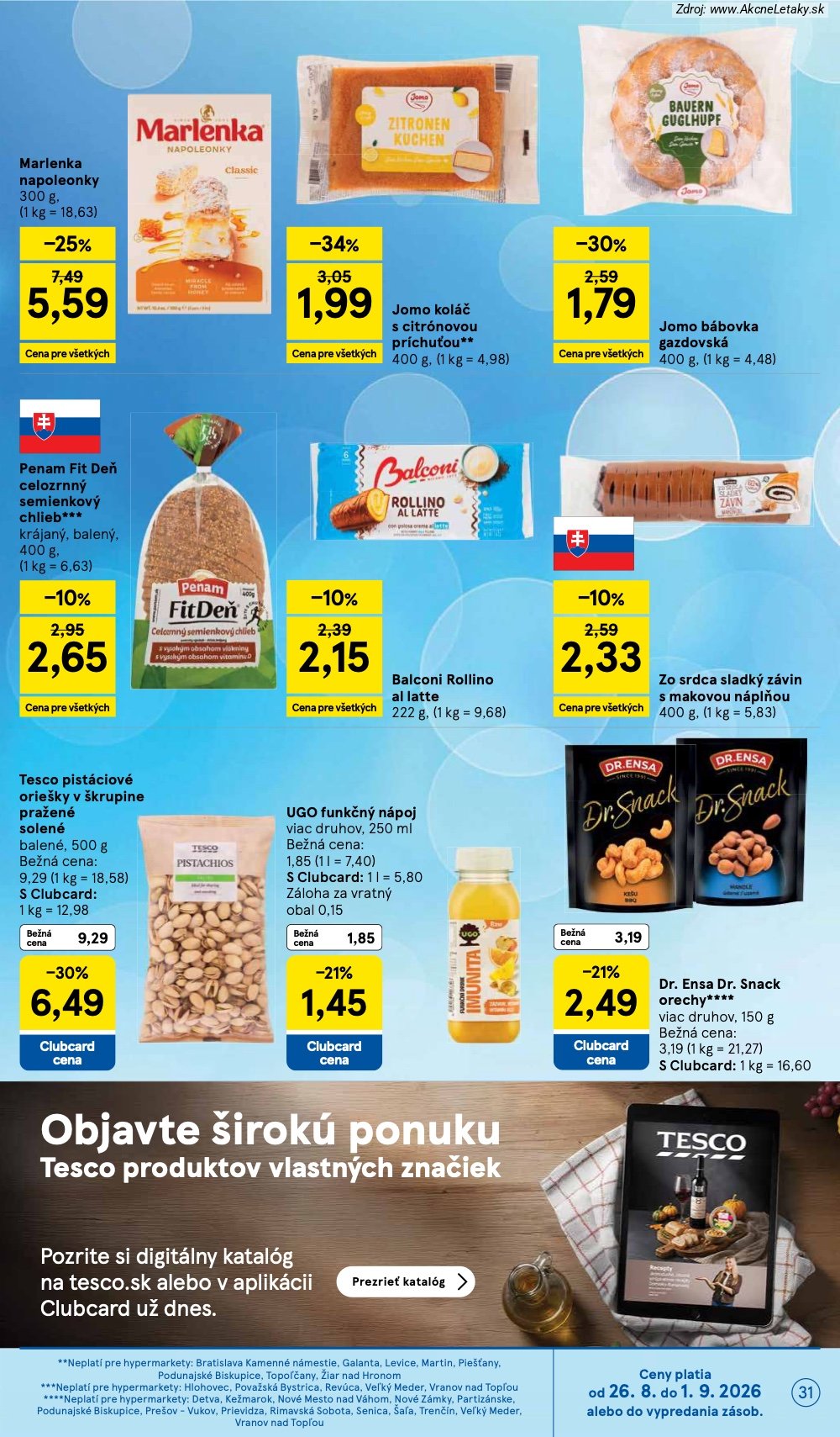 Leták Tesco - strana 31