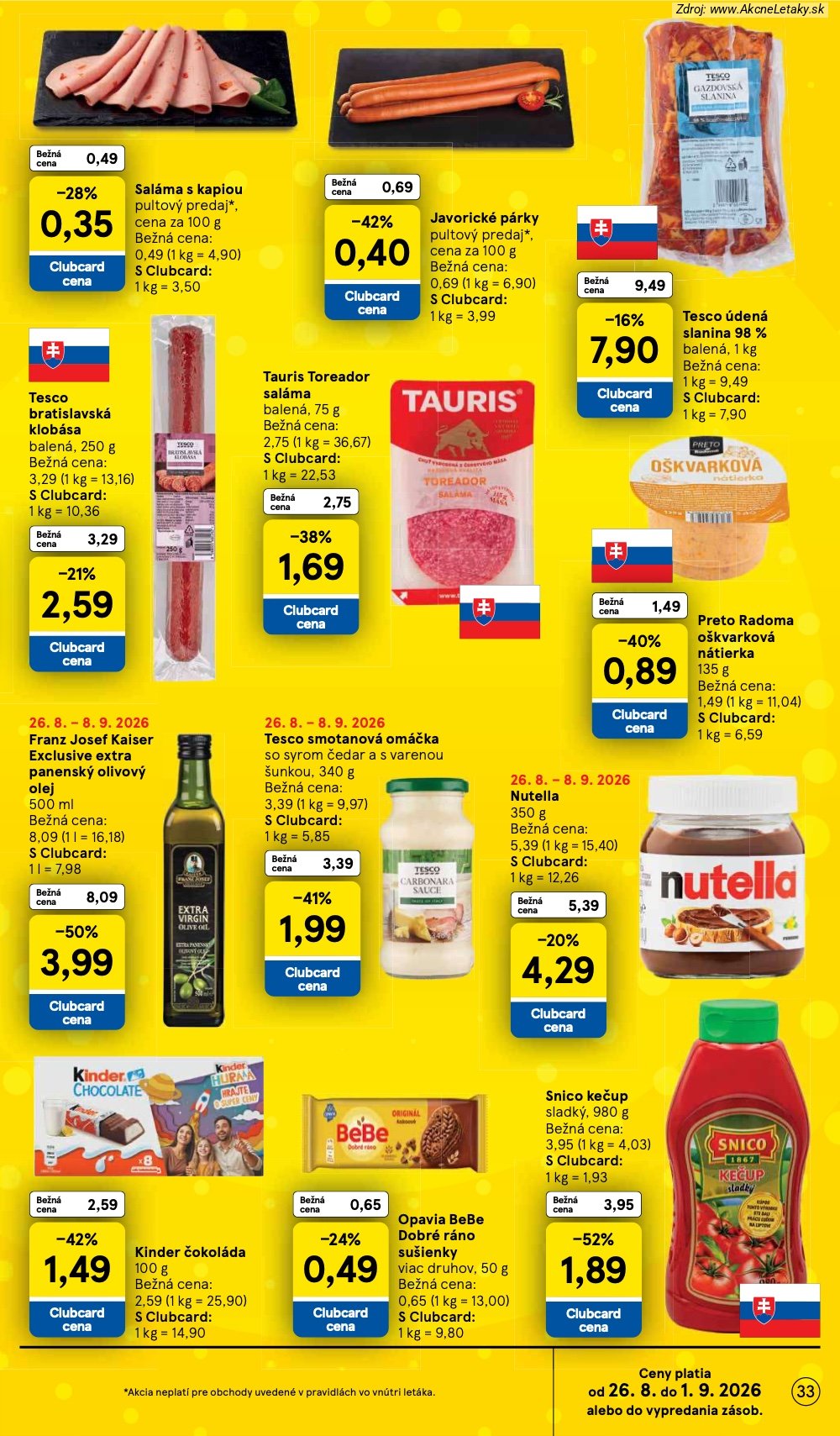 Leták Tesco - strana 33