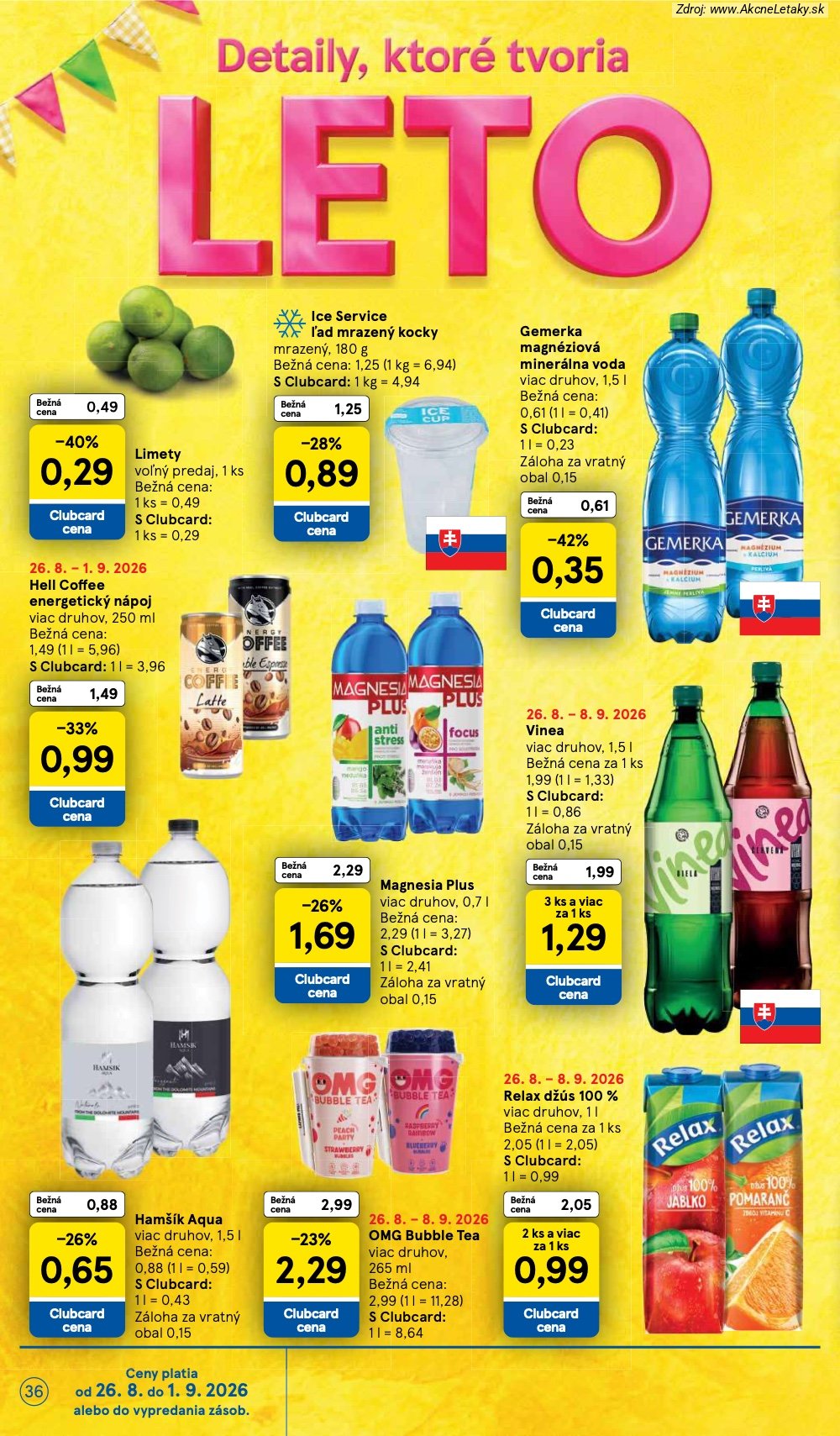 Leták Tesco - strana 36