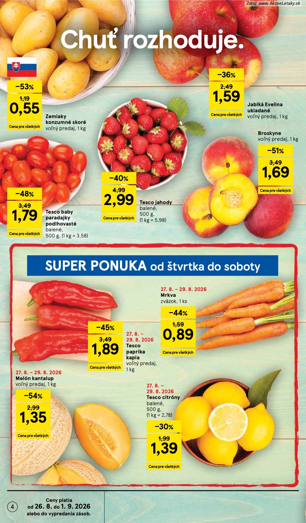 Leták Tesco - strana 4