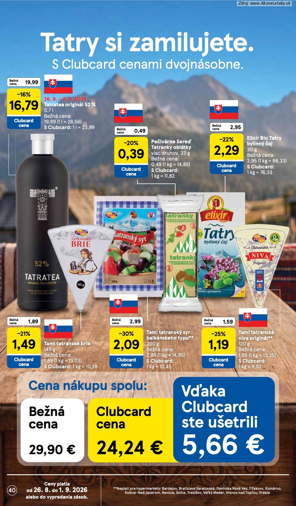 Leták Tesco - strana 40