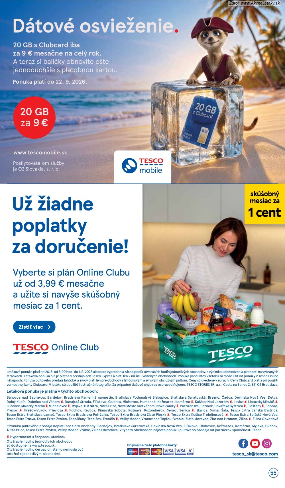 Leták Tesco - strana 55