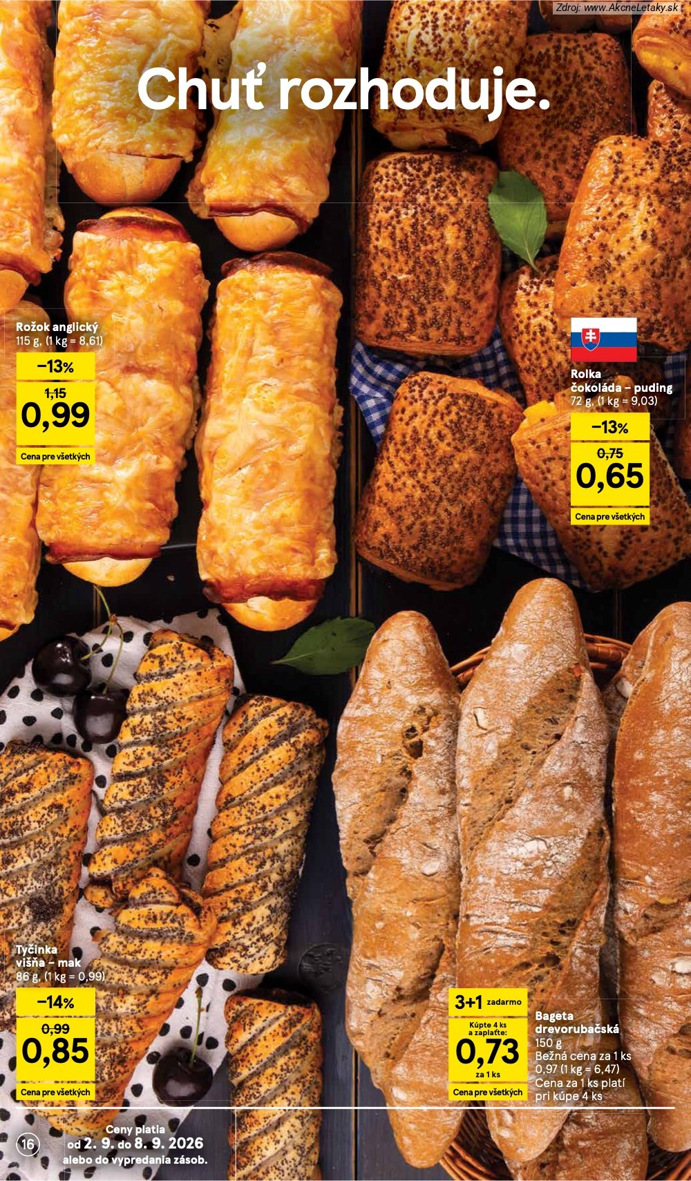 Leták Tesco (2. 9. - 8. 9. 2026) - strana 16 z 29