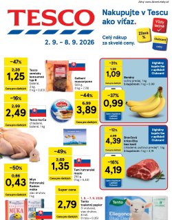 Leták Tesco