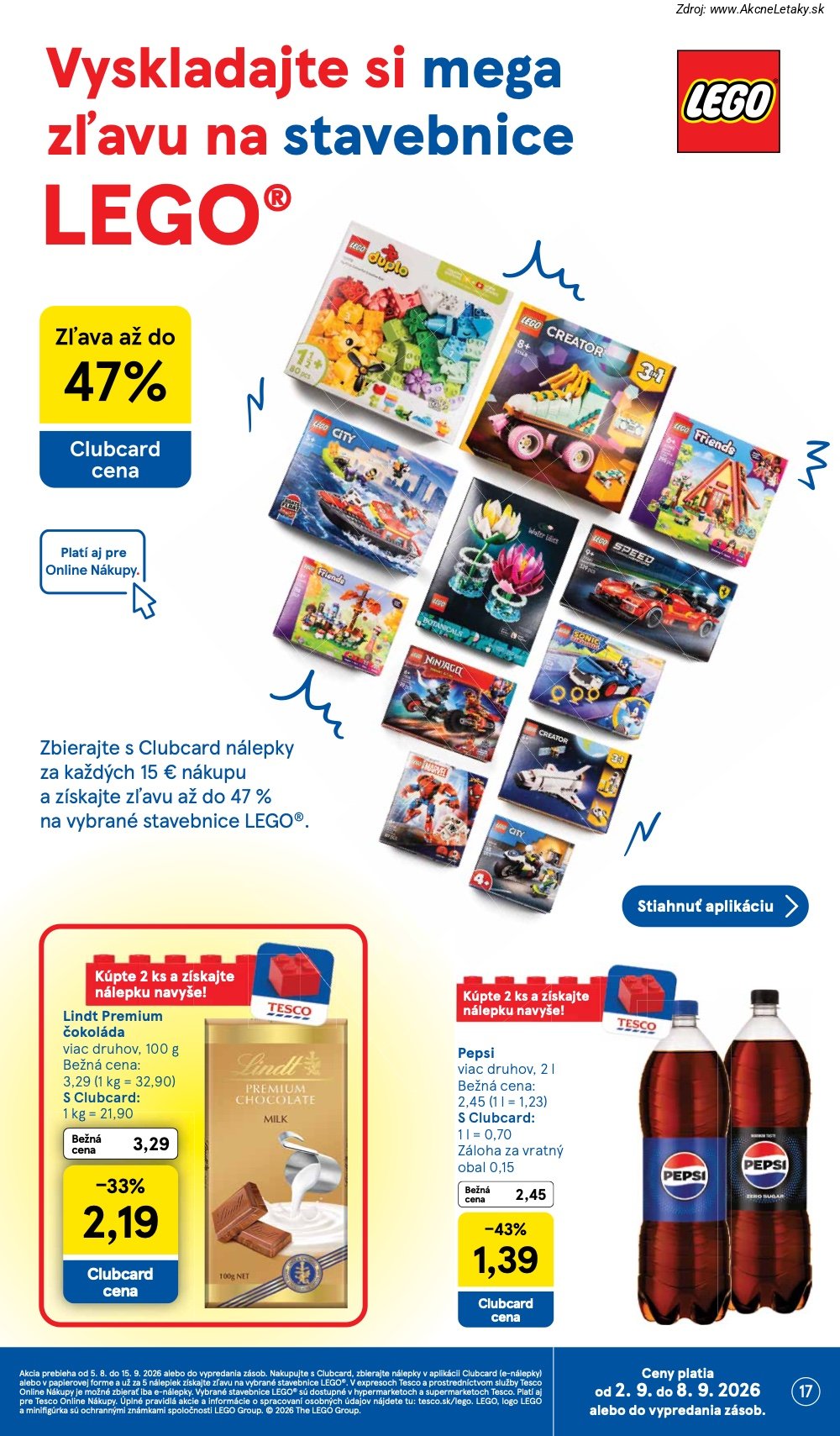 Strana 14 - leták Tesco (2. 9. - 8. 9. 2026)