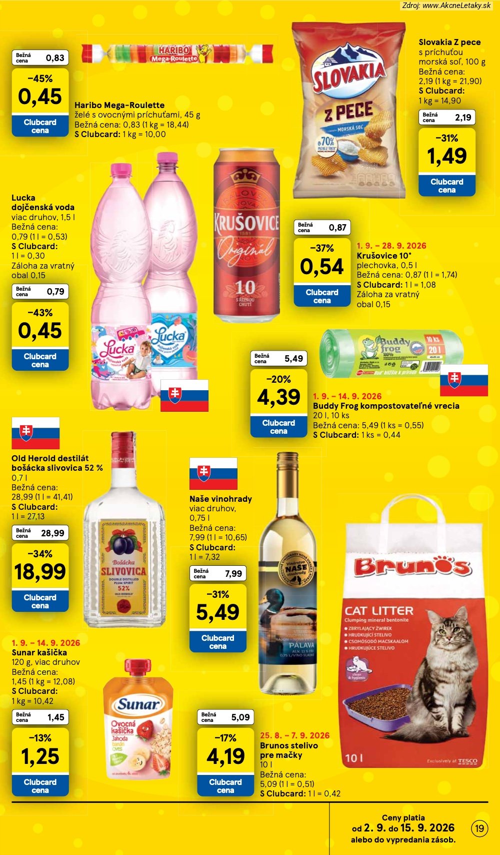 Strana 3 - leták Tesco (2. 9. - 8. 9. 2026)