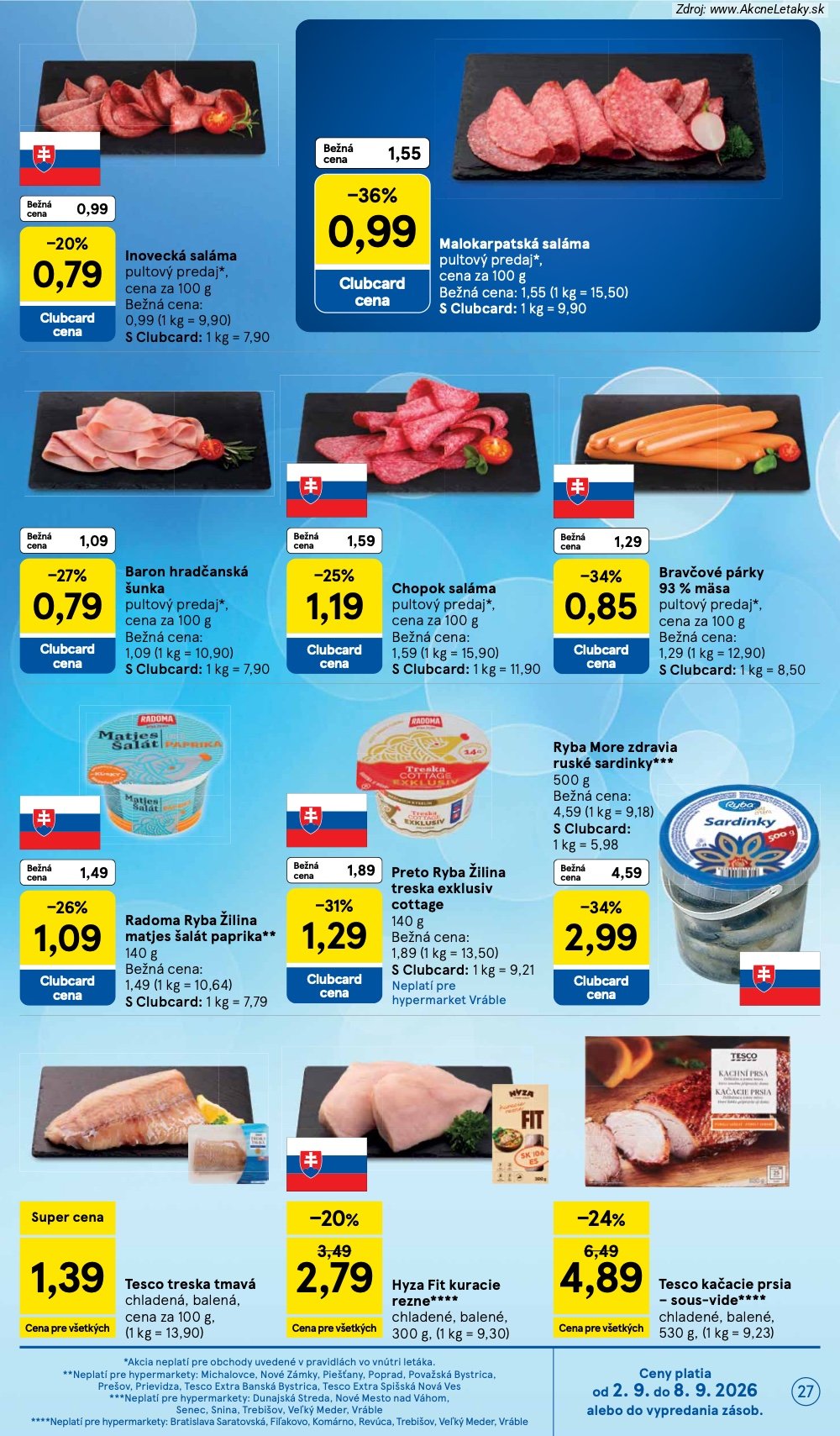 Leták Tesco - strana 27