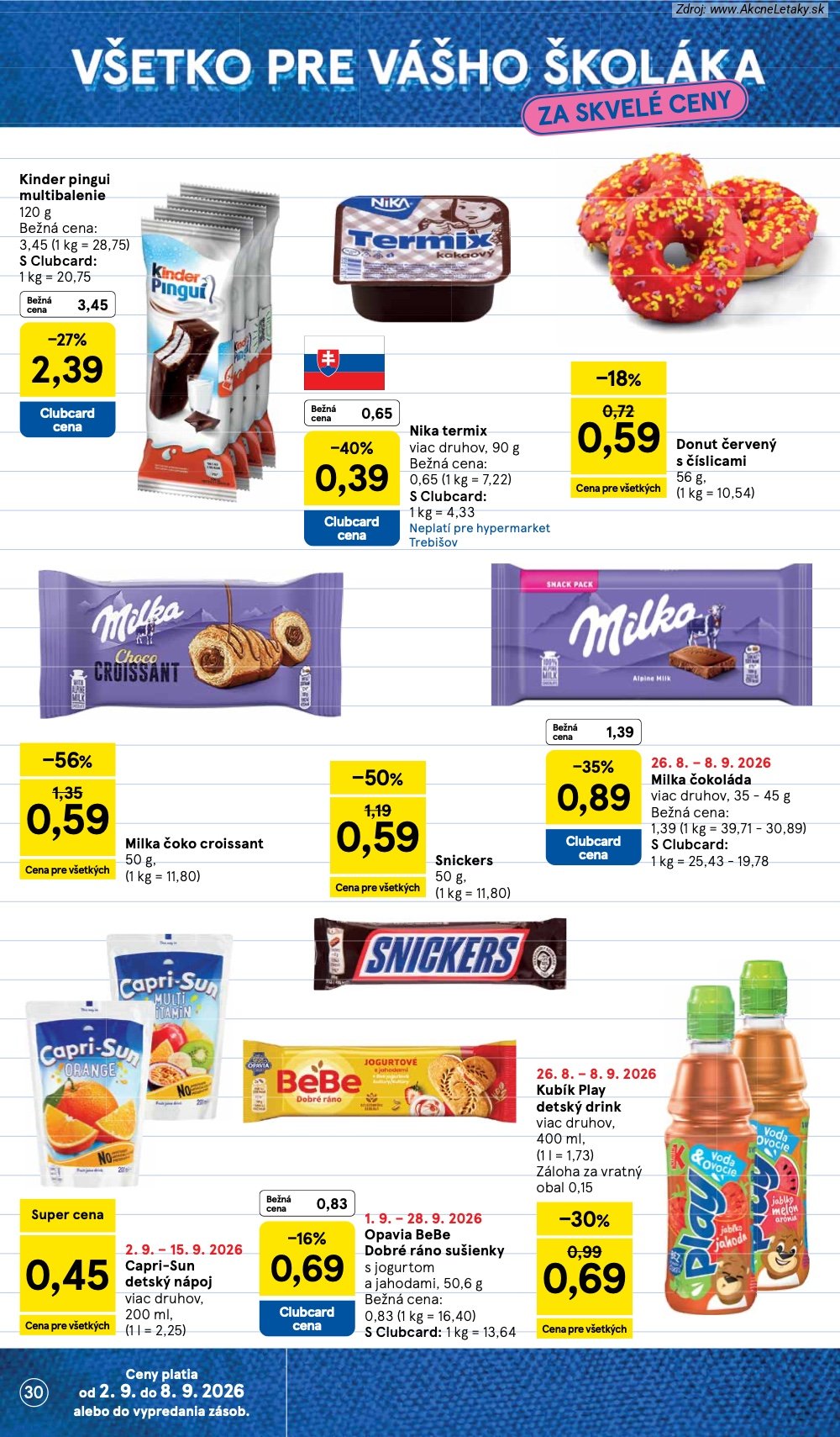 Leták Tesco - strana 30