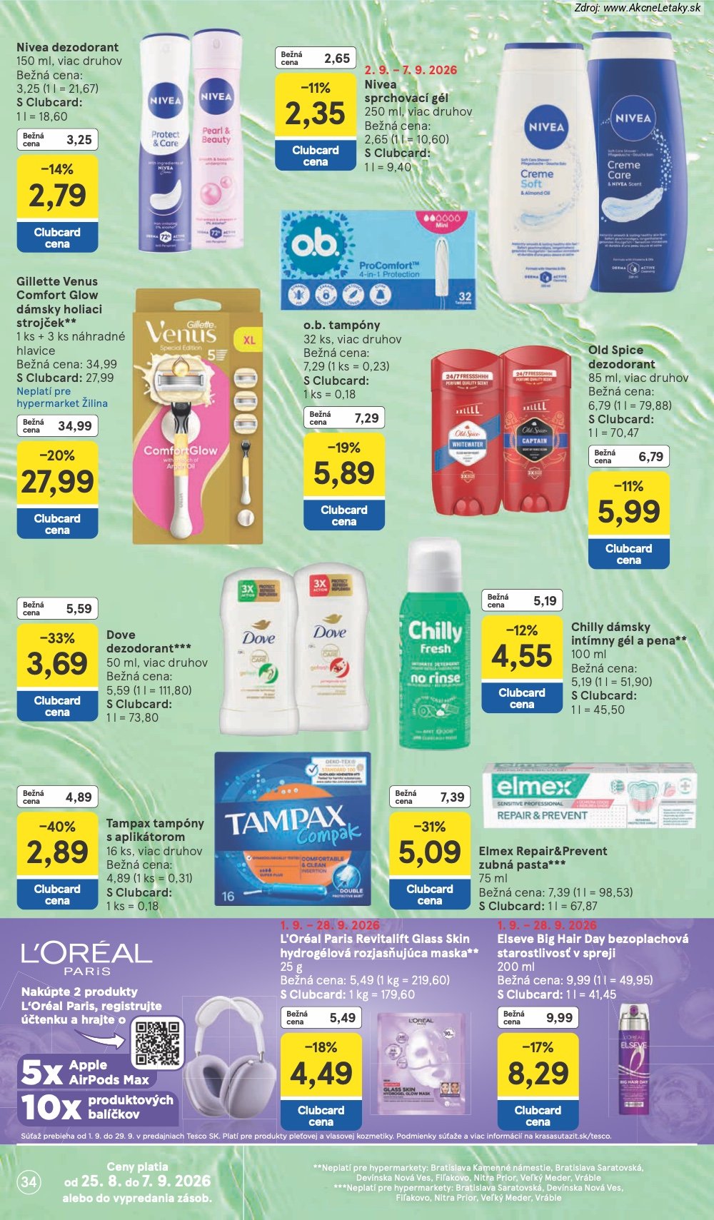 Leták Tesco - strana 34