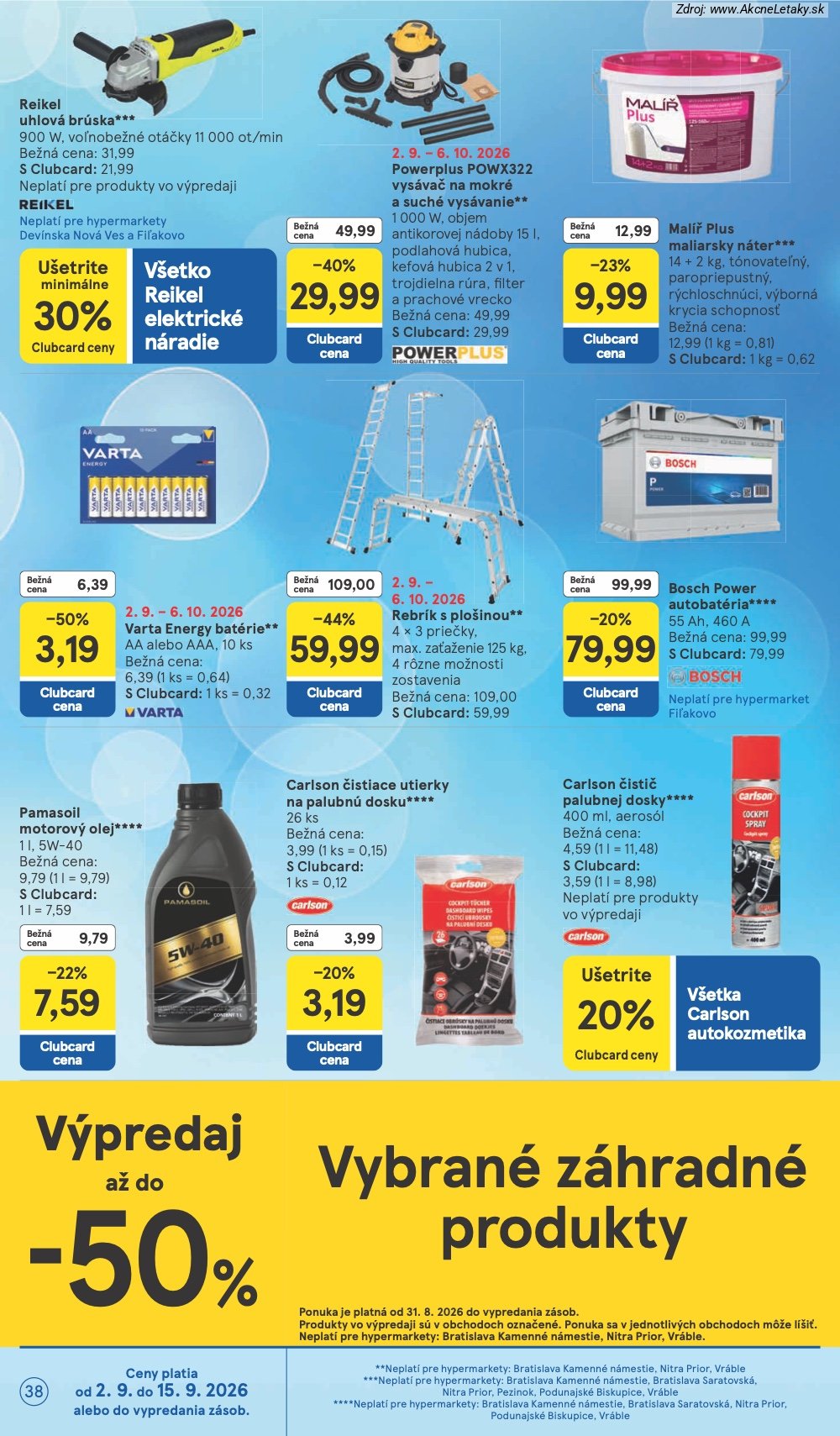 Leták Tesco - strana 38