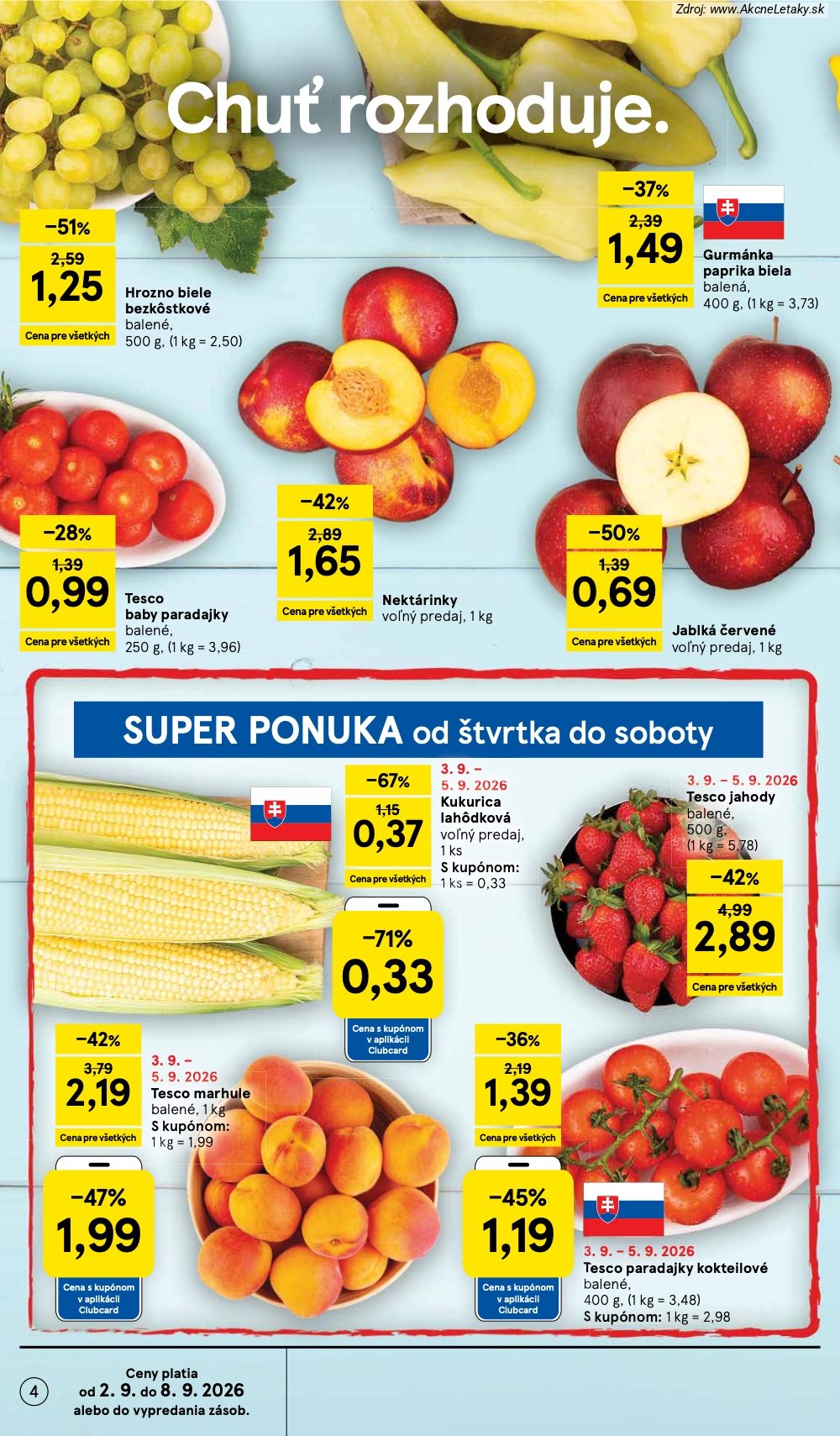 Leták Tesco - strana 4