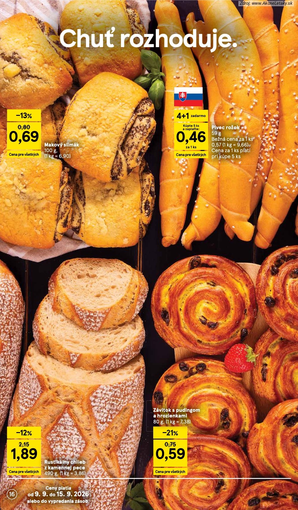 Leták Tesco (9. 9. - 15. 9. 2026) - strana 16 z 26