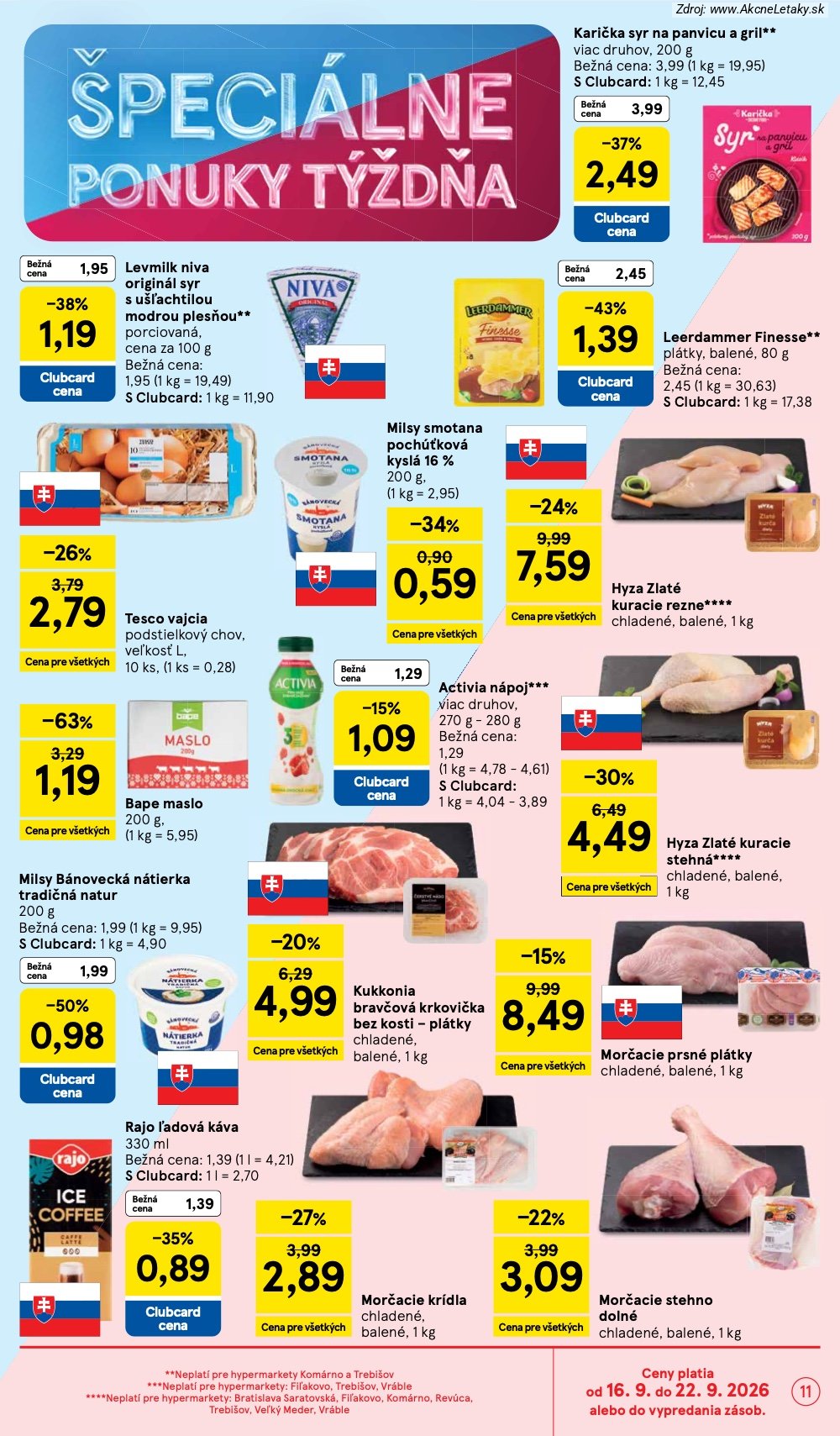Strana 41 - leták Tesco (16. 9. - 22. 9. 2026)