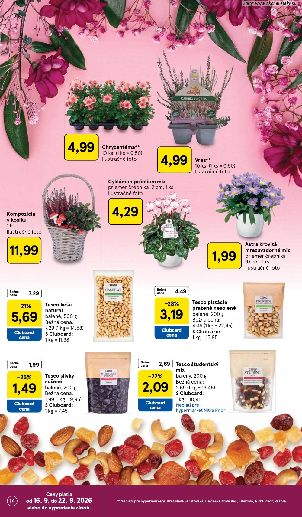 Strana 12 - leták Tesco (16. 9. - 22. 9. 2026)