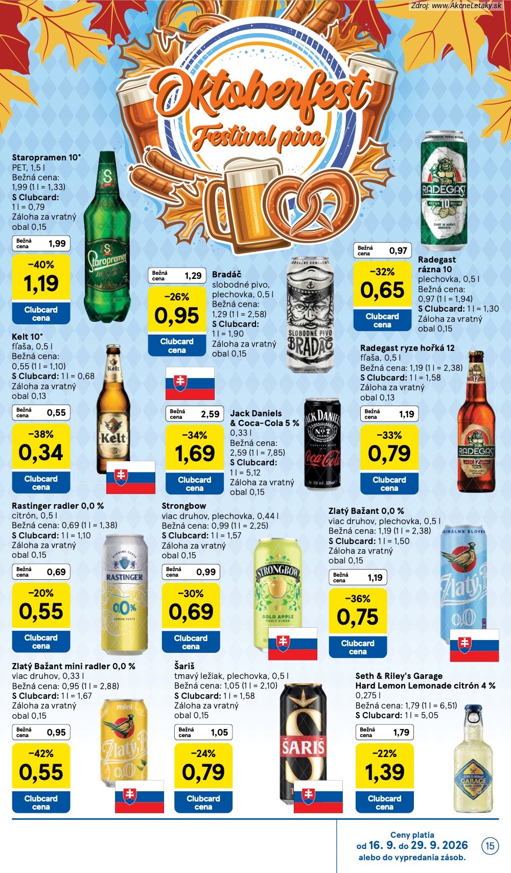 Strana 3 - leták Tesco (16. 9. - 22. 9. 2026)