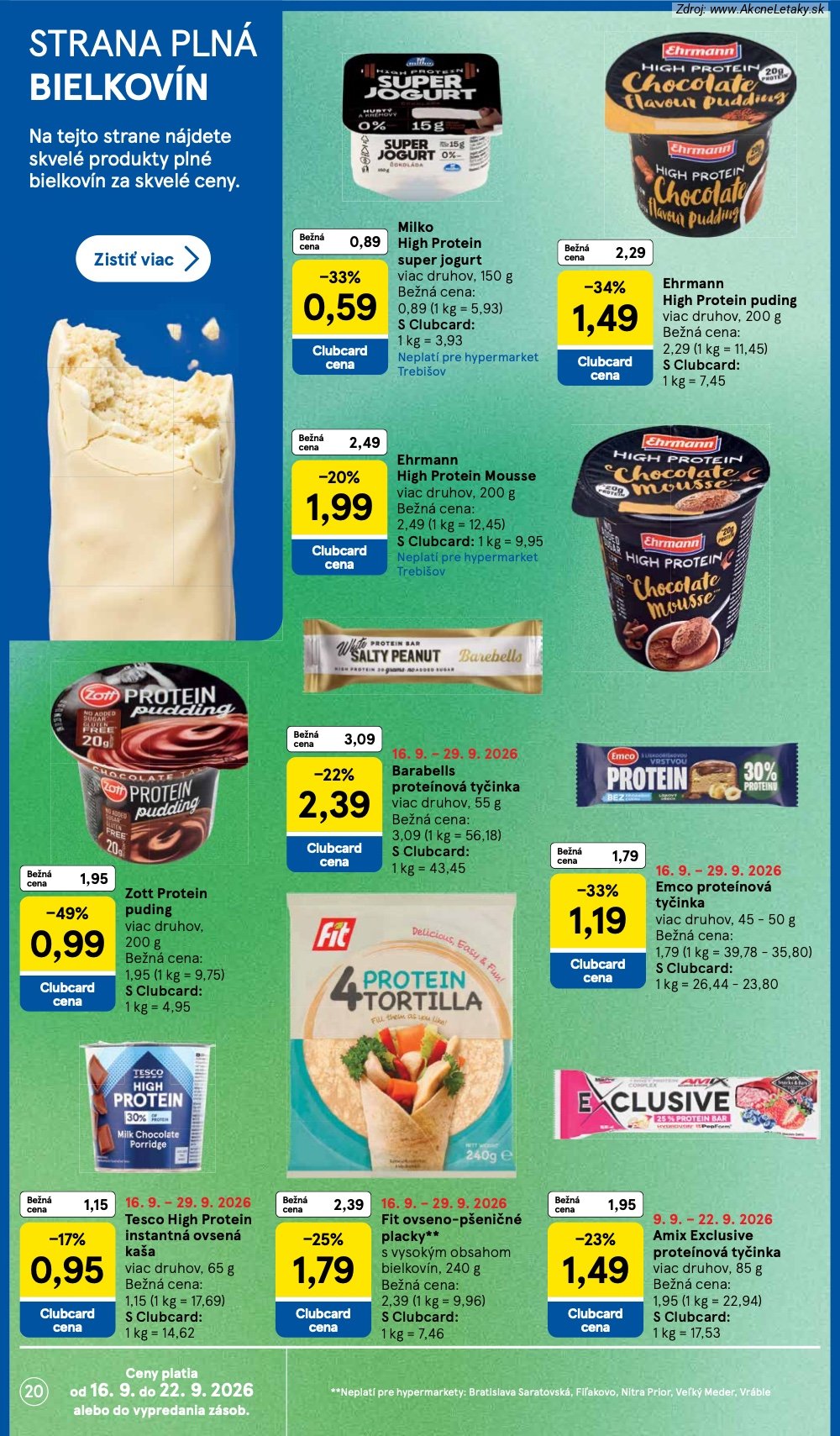 Strana 31 - leták Tesco (16. 9. - 22. 9. 2026)