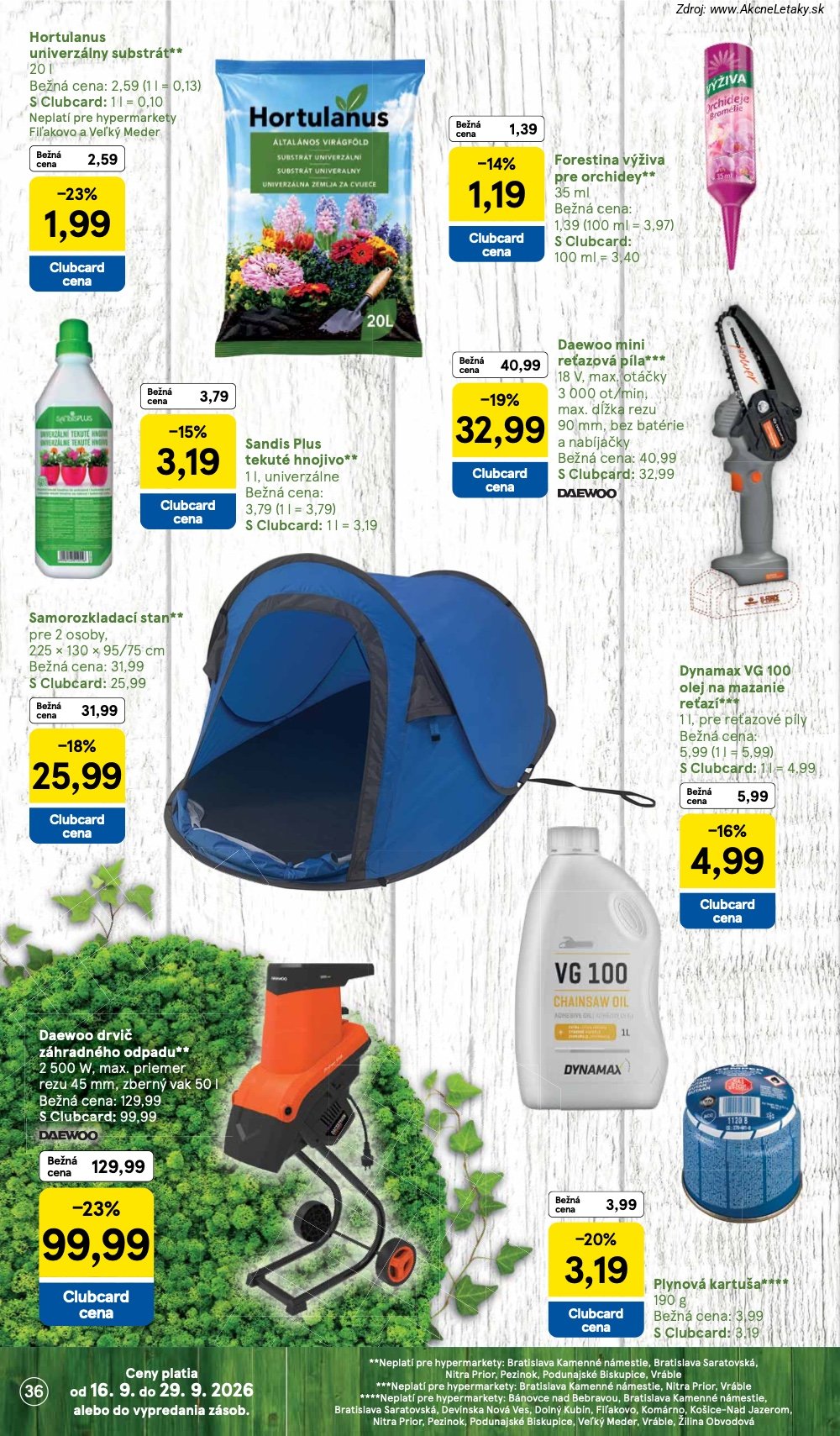 Leták Tesco - strana 36