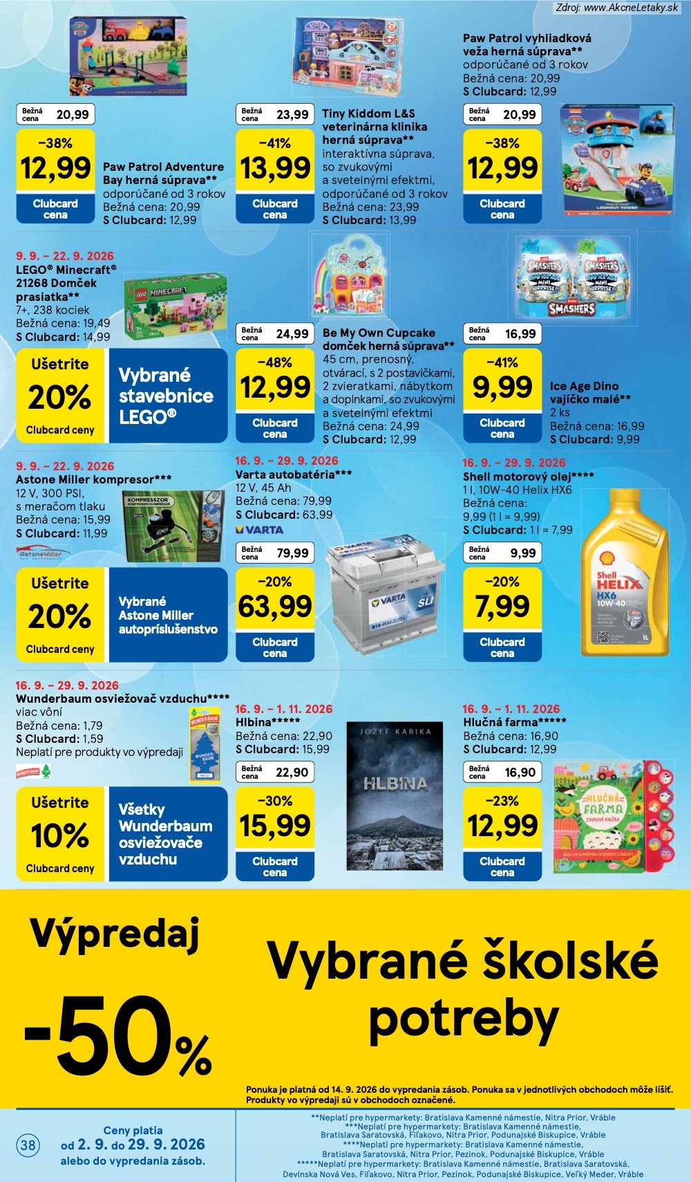 Leták Tesco - strana 38