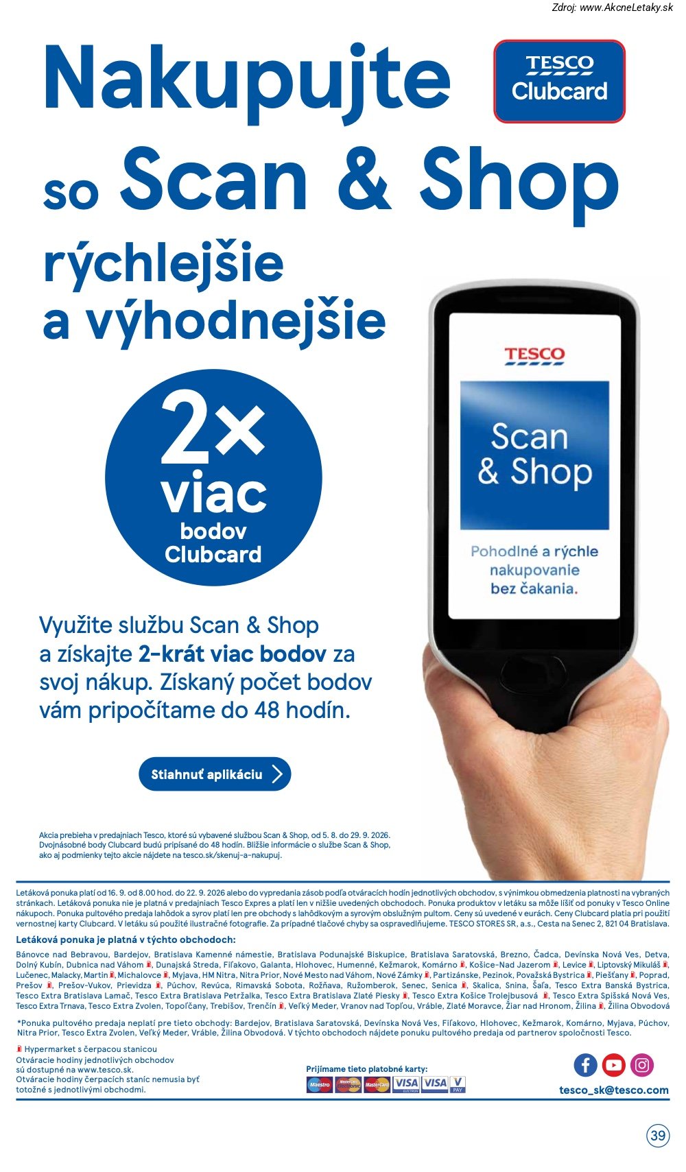 Leták Tesco - strana 39
