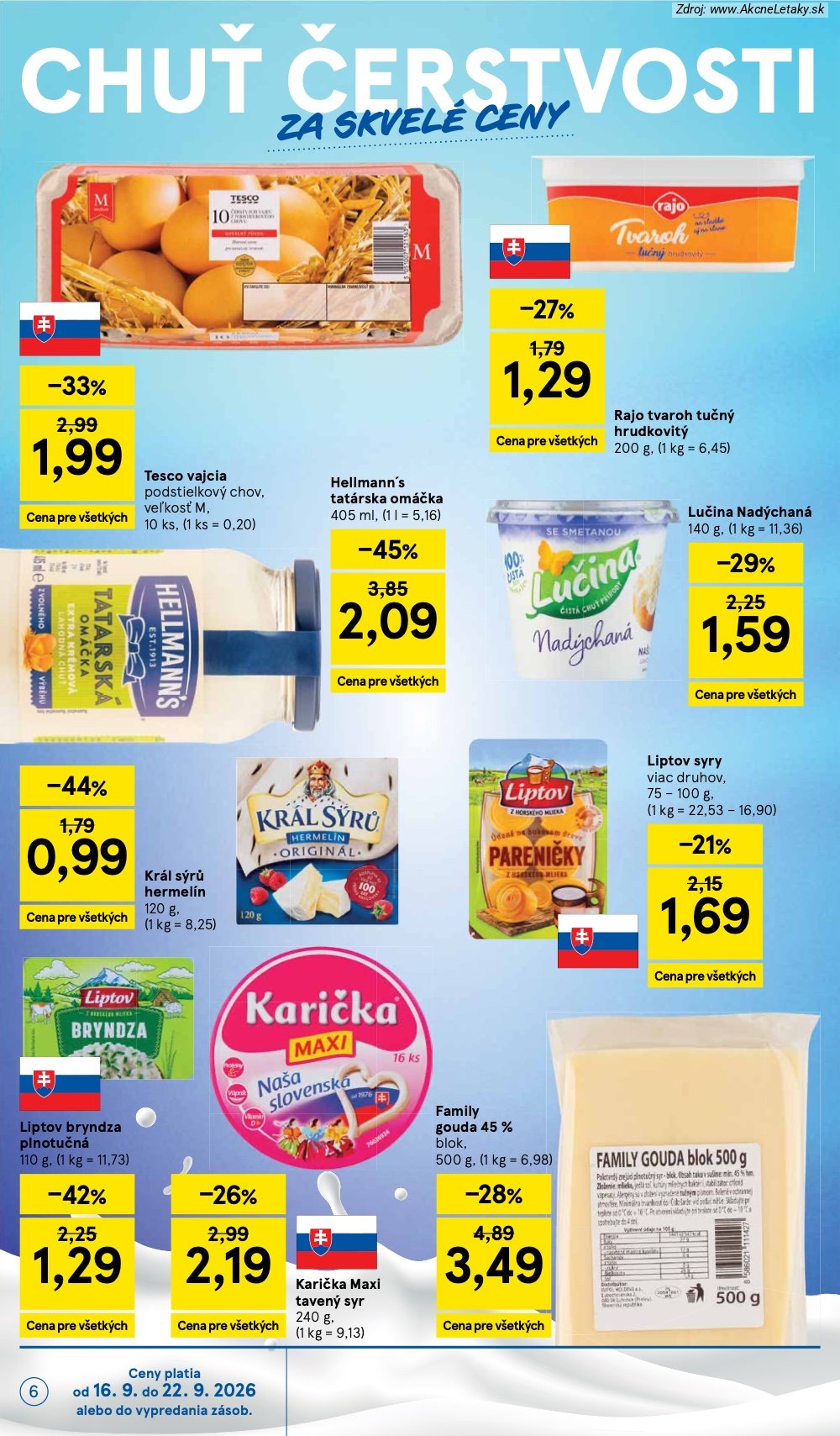 Strana 28 - leták Tesco (16. 9. - 22. 9. 2026)
