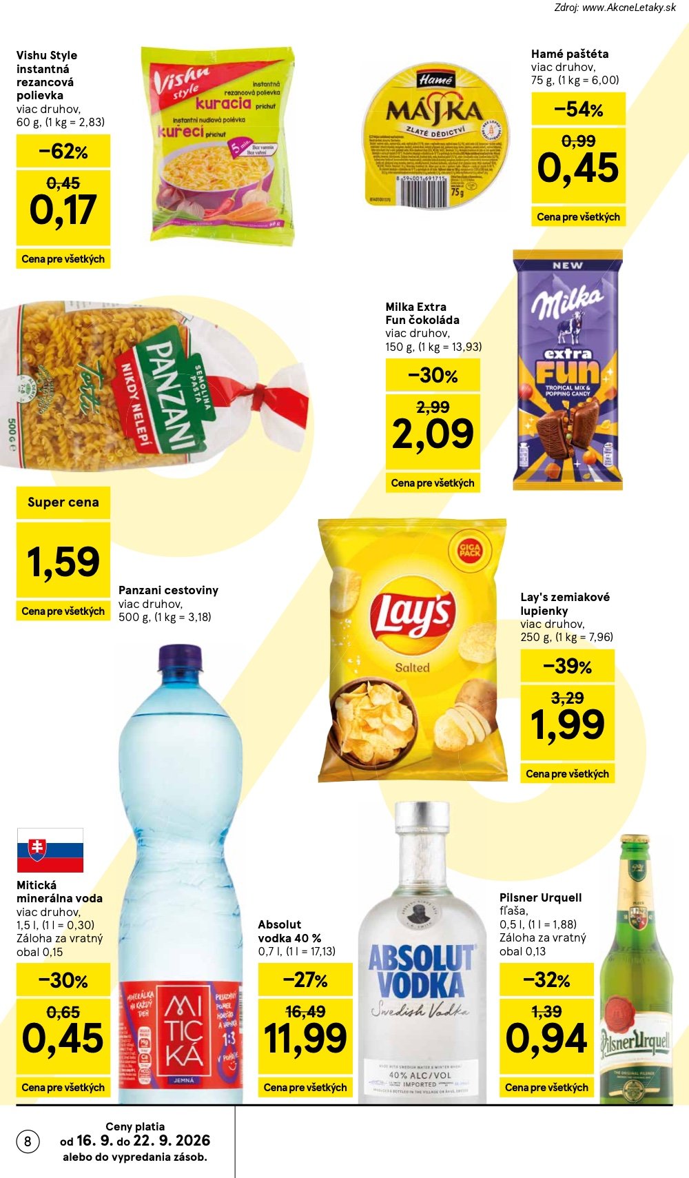 Strana 26 - leták Tesco (16. 9. - 22. 9. 2026)