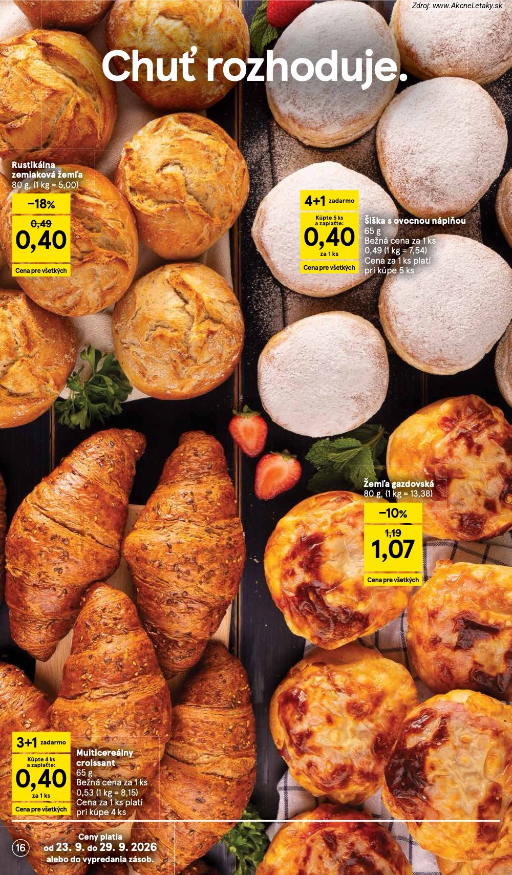 Leták Tesco (23. 9. - 29. 9. 2026) - strana 16 z 32