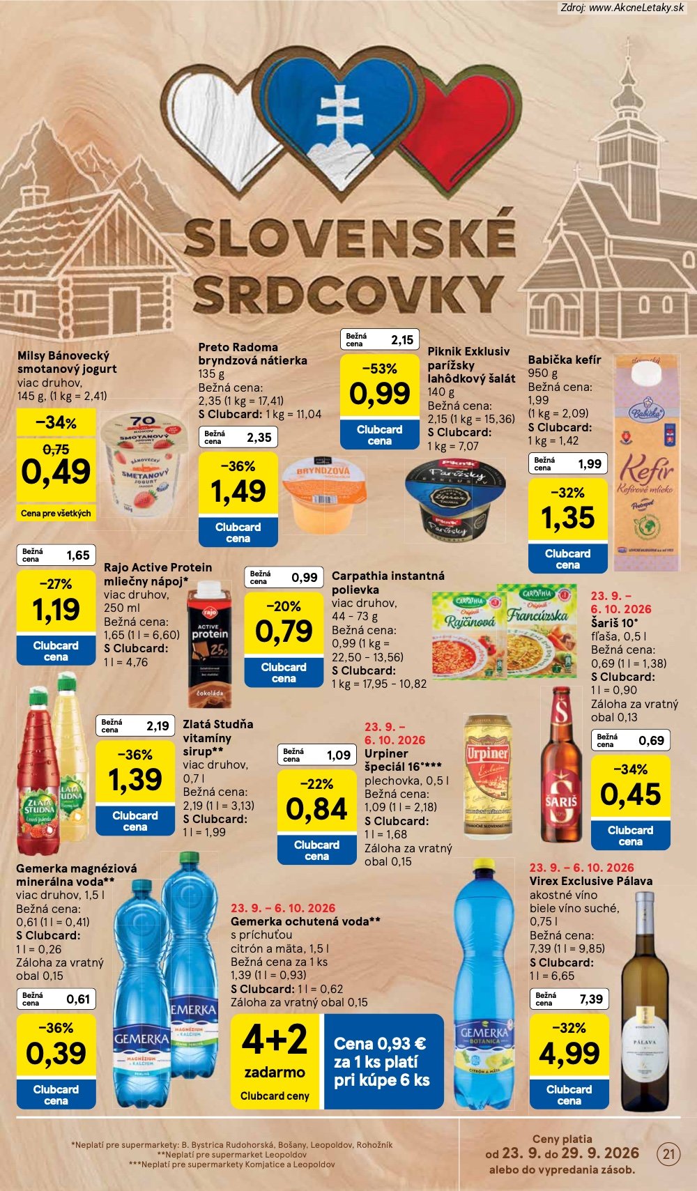 Leták Tesco (23. 9. - 29. 9. 2026) - strana 21 z 32