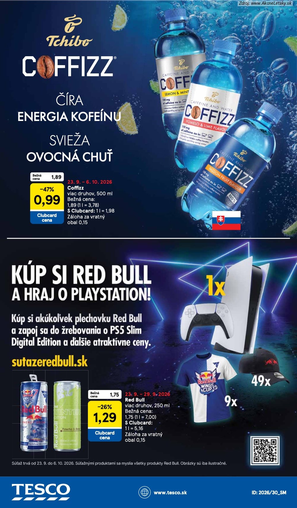 Leták Tesco (23. 9. - 29. 9. 2026) - strana 32 z 32