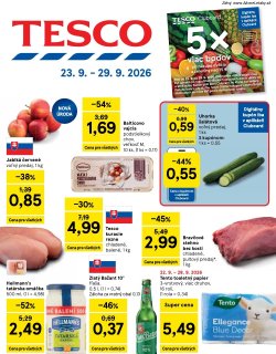 Leták Tesco