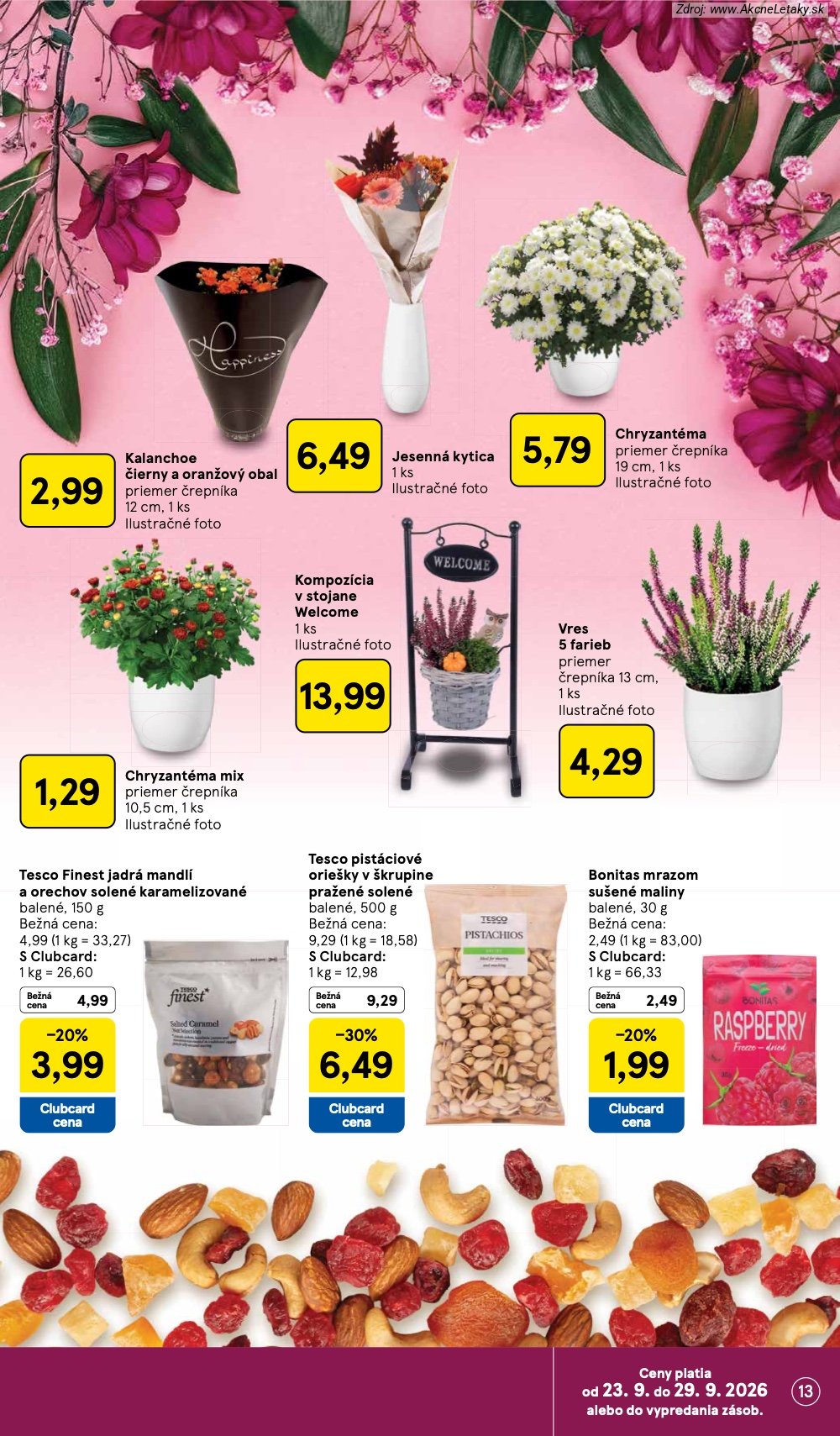 Strana 23 - leták Tesco (23. 9. - 29. 9. 2026)