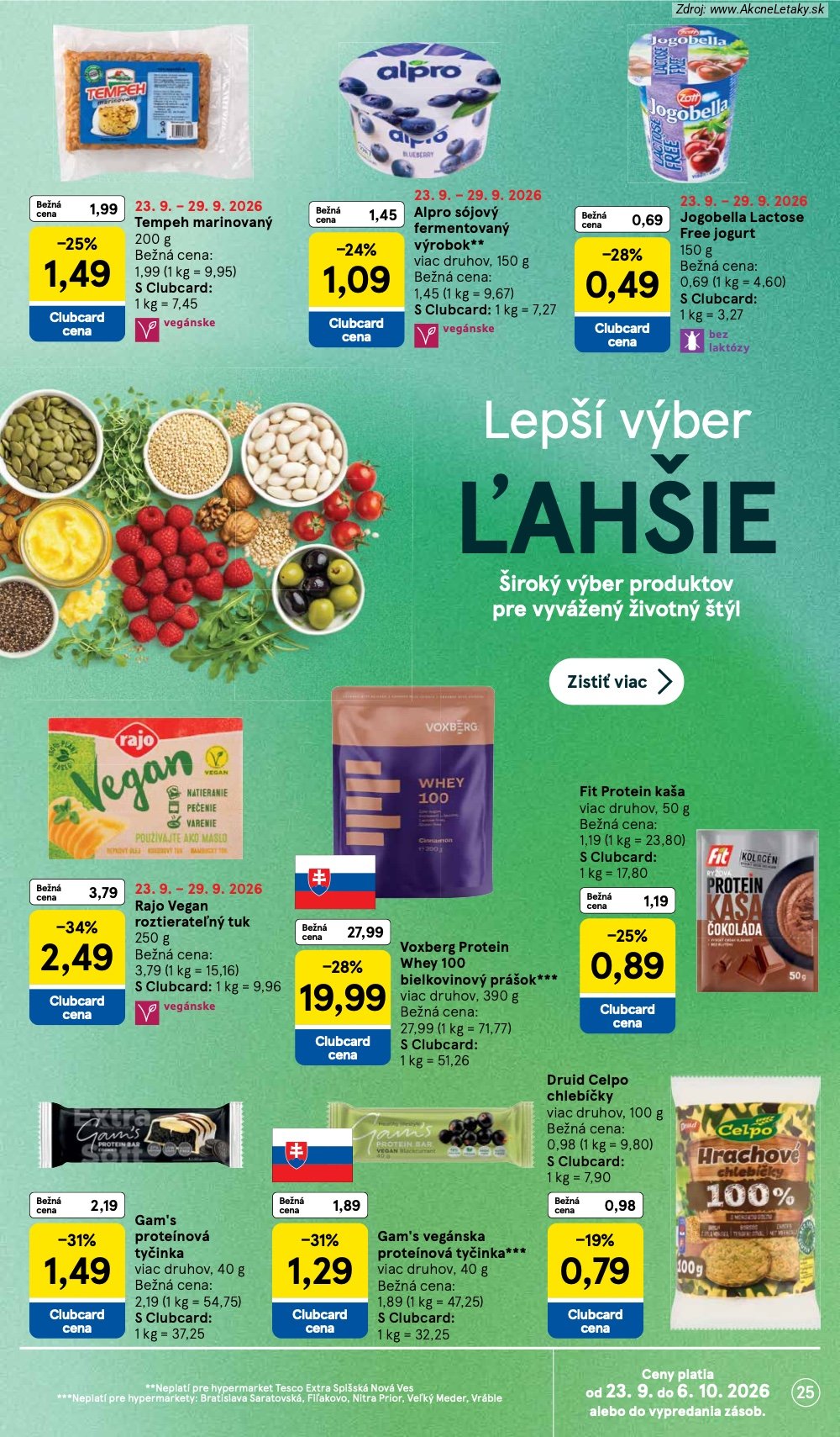 Strana 56 - leták Tesco (23. 9. - 29. 9. 2026)