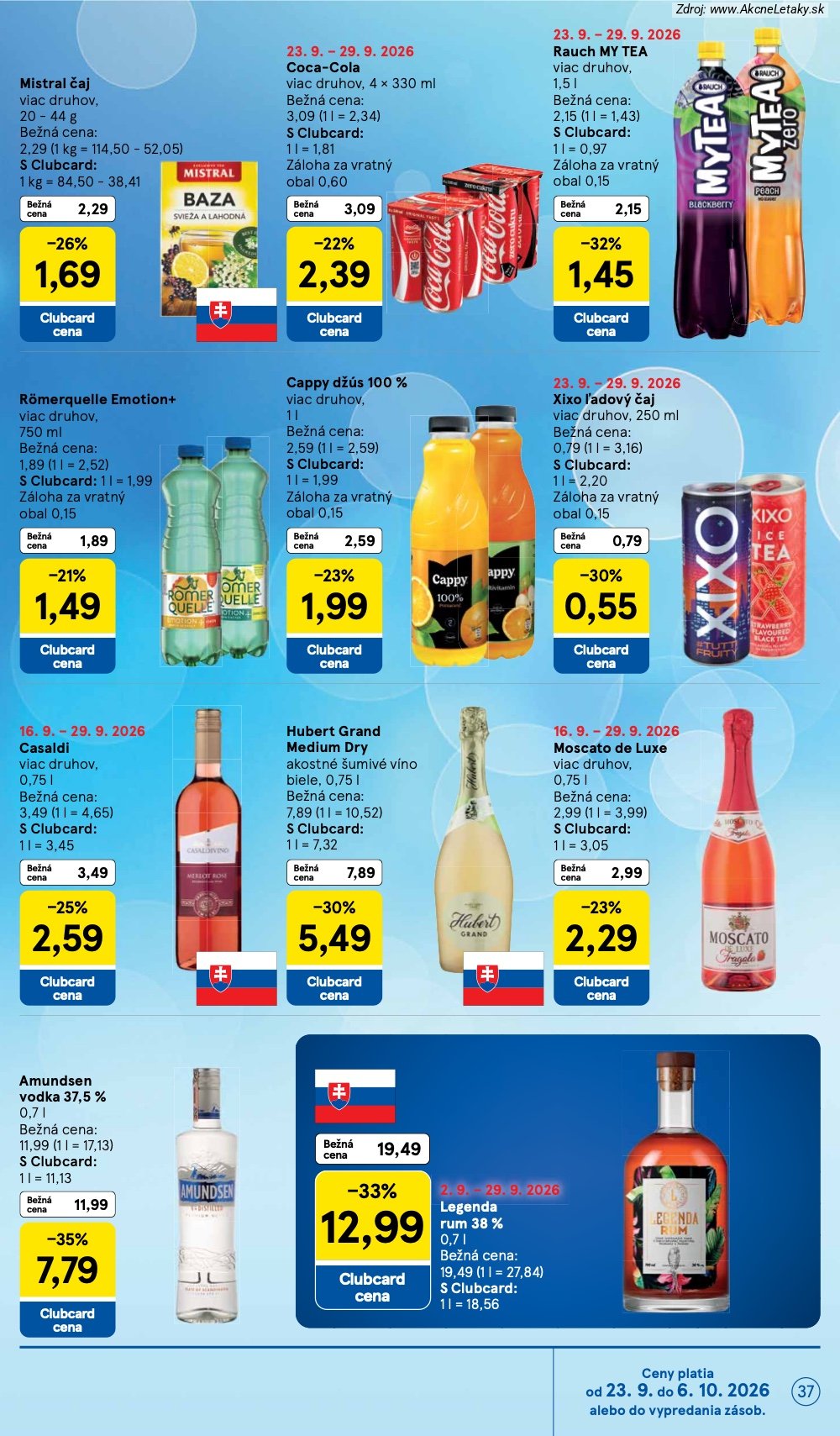 Strana 6 - leták Tesco (23. 9. - 29. 9. 2026)